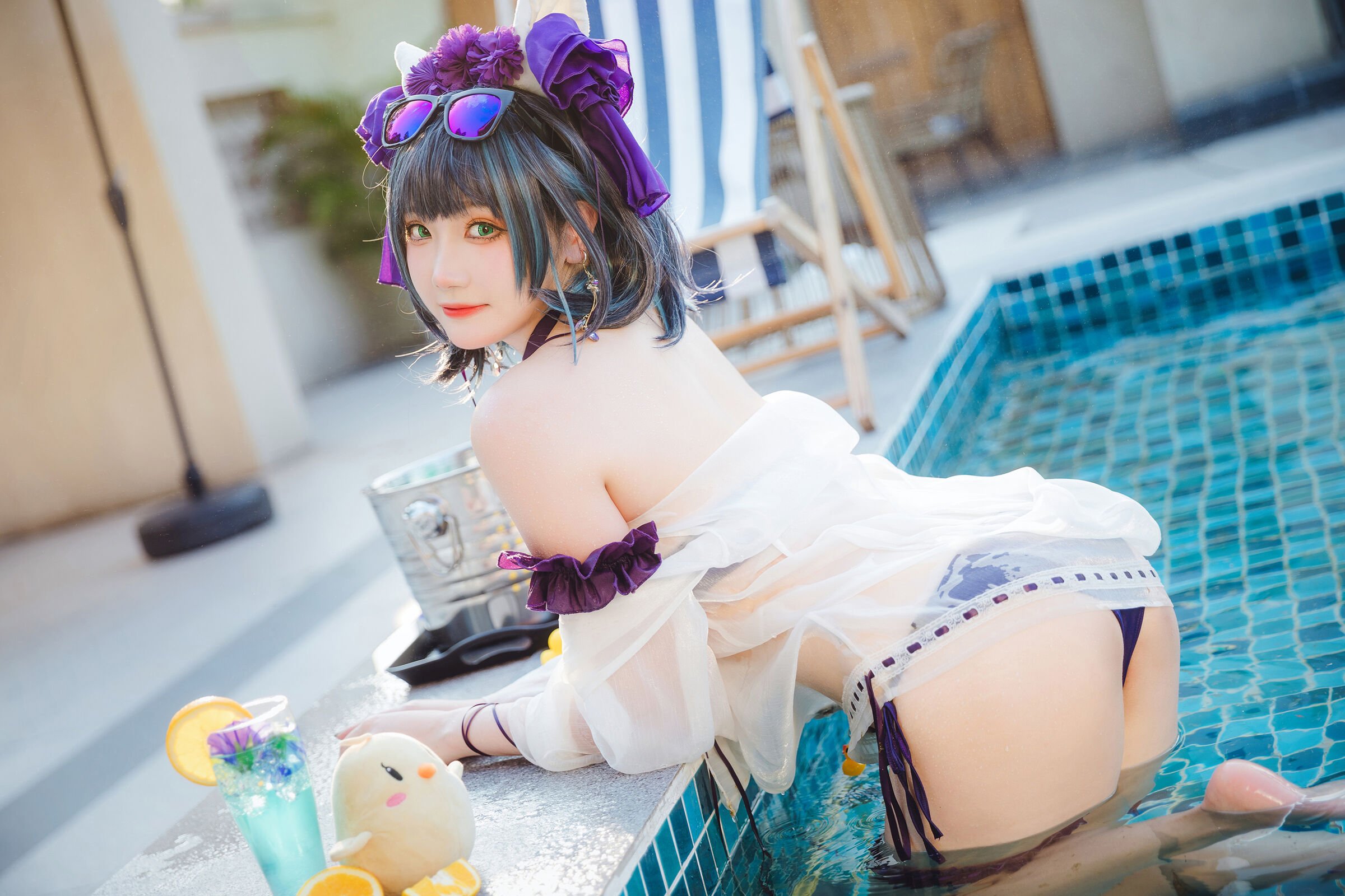 Guaxi Jiang - Cheshire Swimsuit [32P
