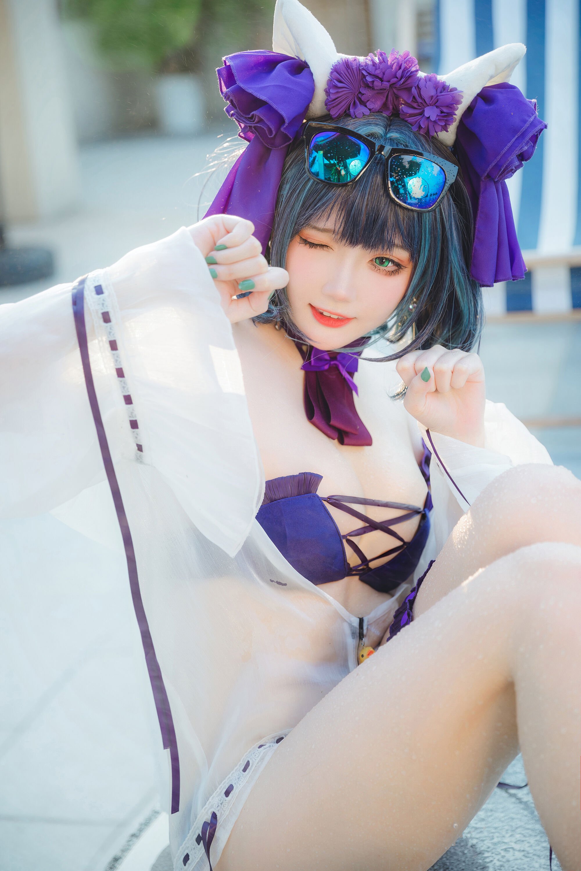 Guaxi Jiang - Cheshire Swimsuit [32P