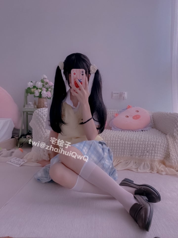 二阶堂- jk白丝段袜