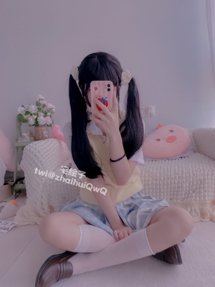 二阶堂- jk白丝段袜