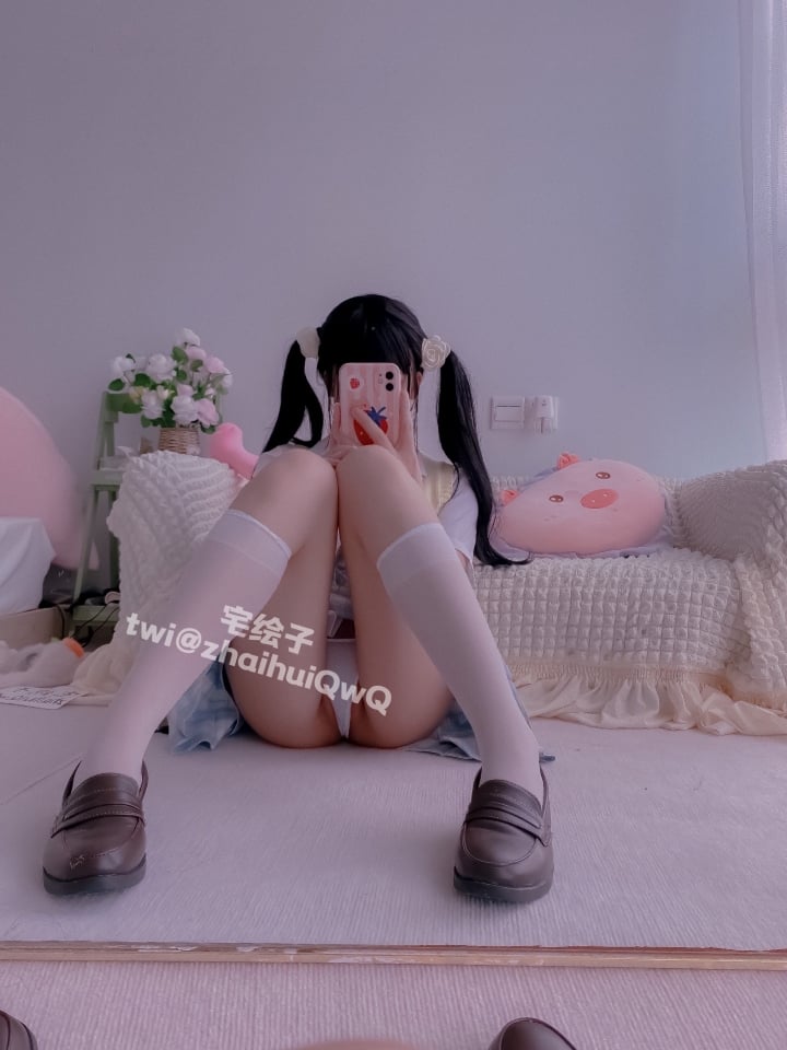 二阶堂- jk白丝段袜
