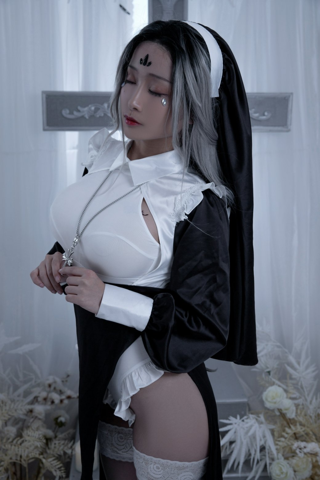 Lạc Ly  belle  Sama Số 25 - Trang phục nữ tu