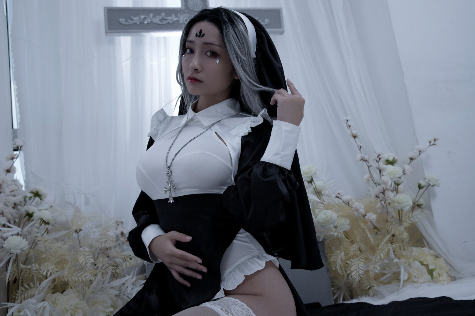 Lạc Ly  belle  Sama Số 25 - Trang phục nữ tu