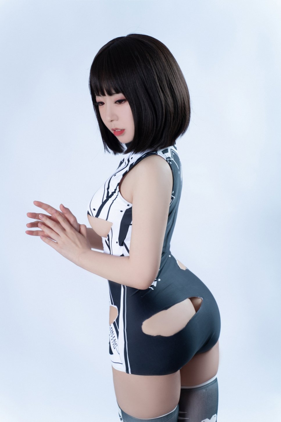 虎森森 NO.007 戦損スクール水着