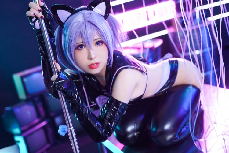 虎森森 NO.009 サイバー猫娘ストッキング版