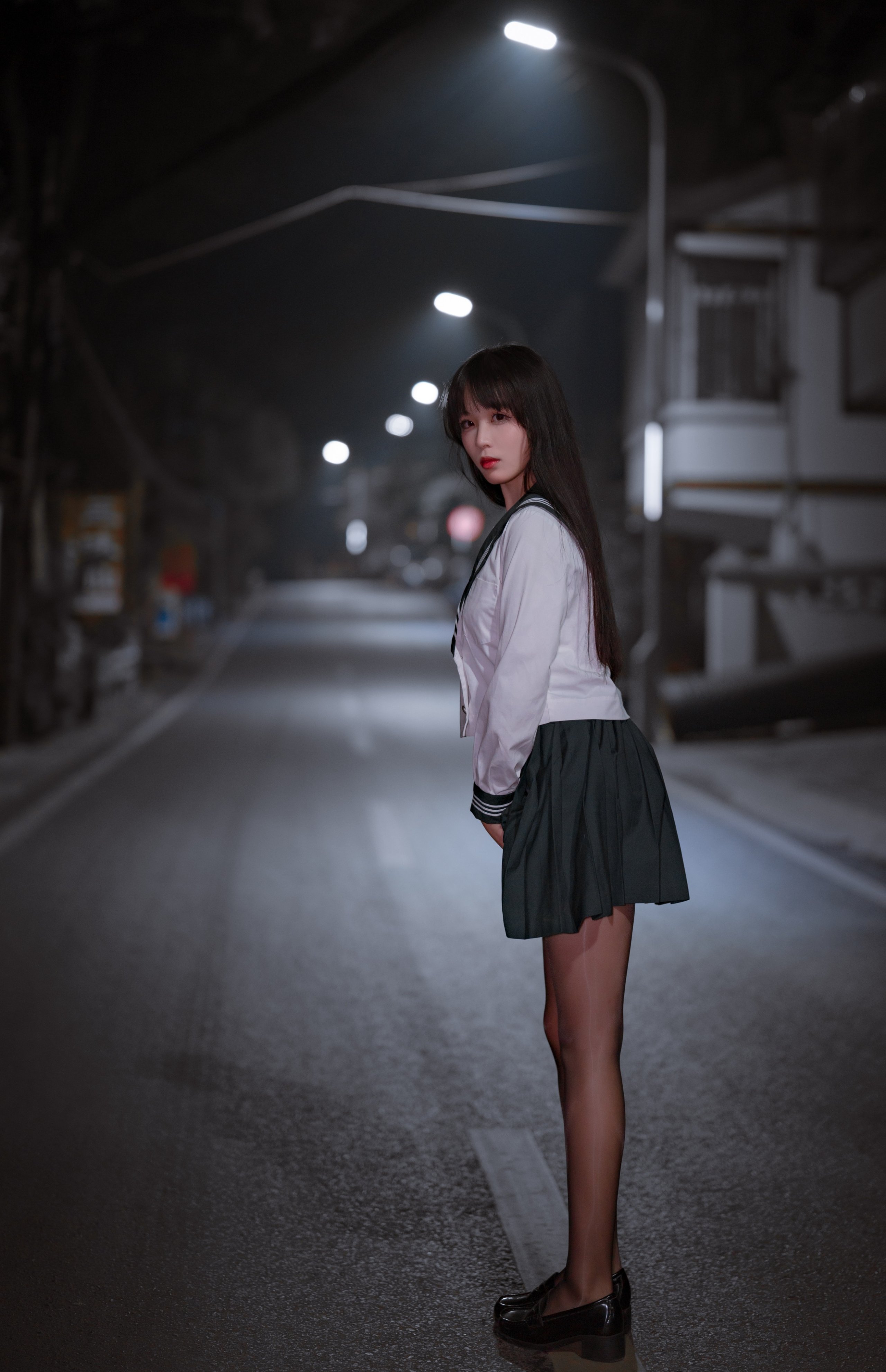 センショウセンパイ - NO.041 道路JK
