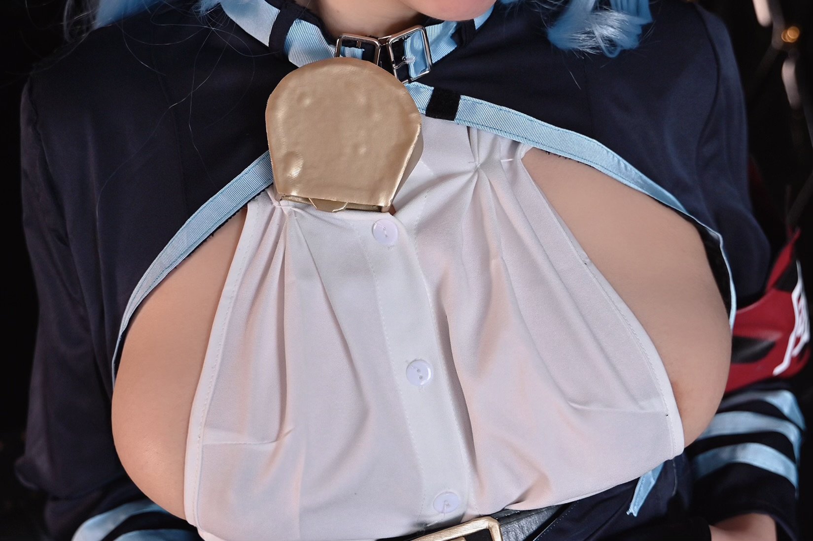 林檎蜜紀] 蘋果蜜月妄想區vol.3 腋下乳房完全露出的豐滿大屁股迷你裙，什麼風紀！很快就墮入快樂的Blue Archive·天雨阿科的角色扮演 (Blue Archive)
