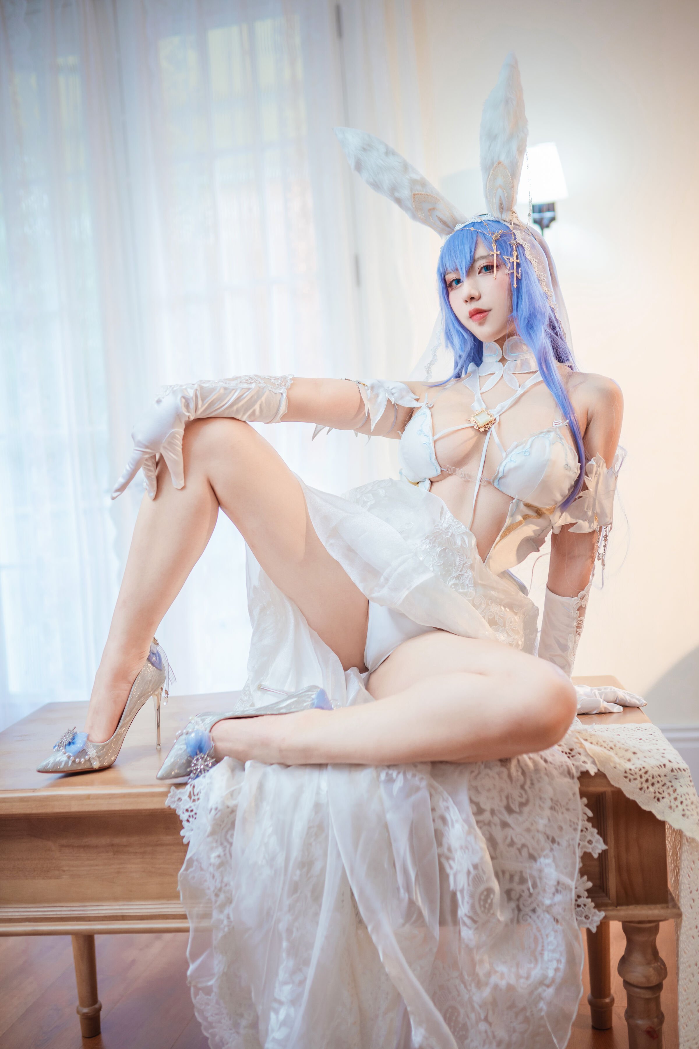 Jiu Qu Jean Garden Bride