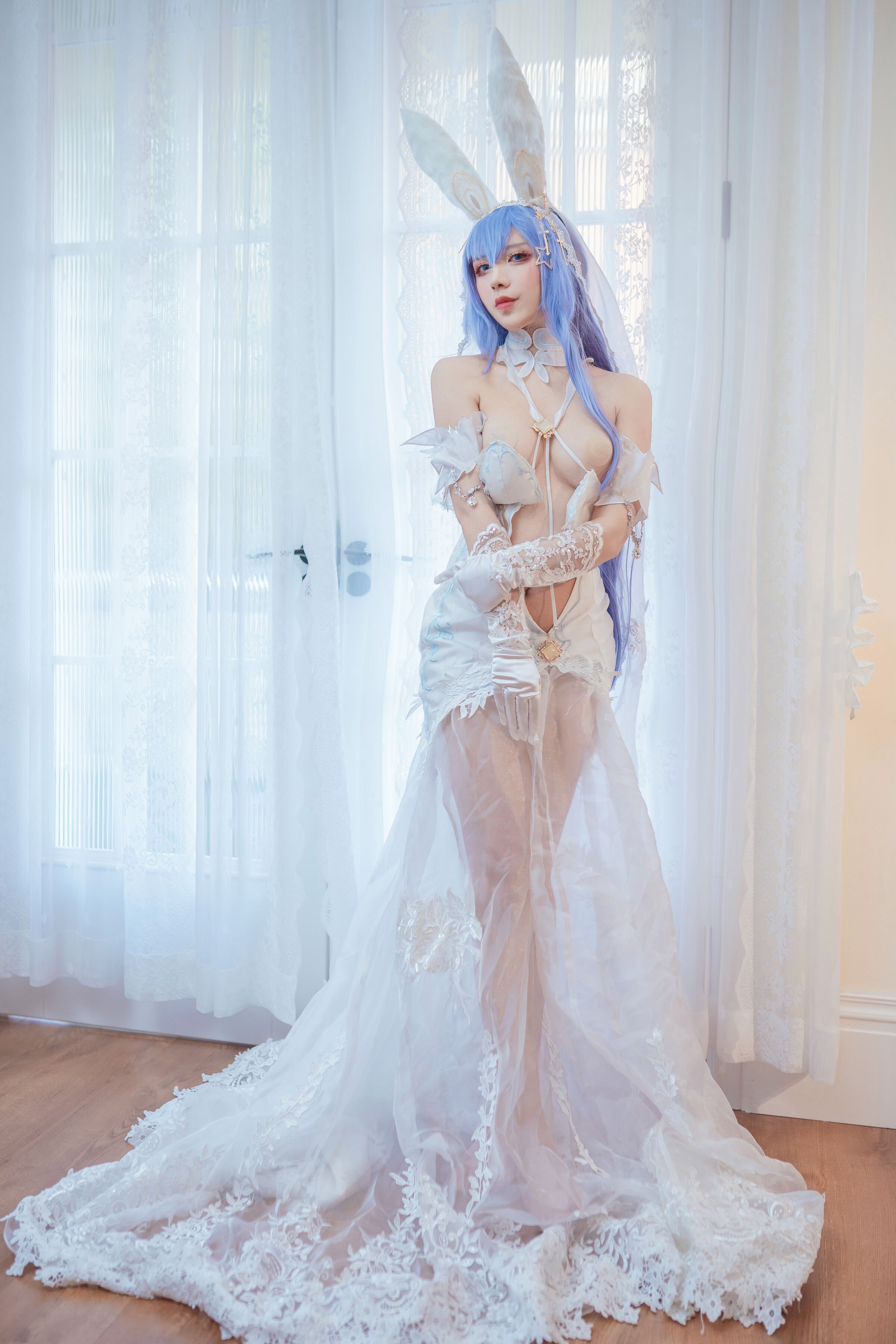 Jiu Qu Jean Garden Bride