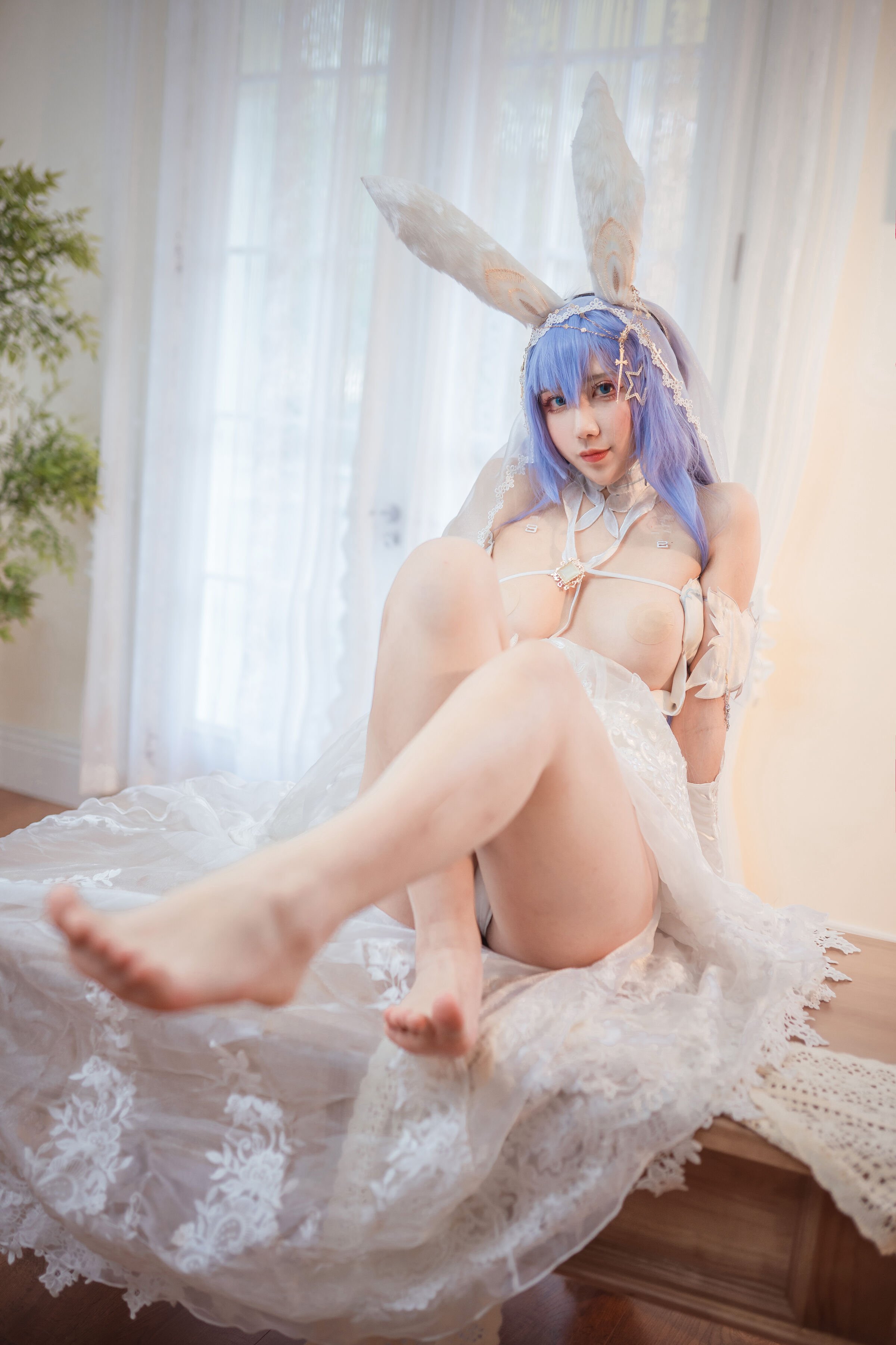 Jiu Qu Jean Garden Bride
