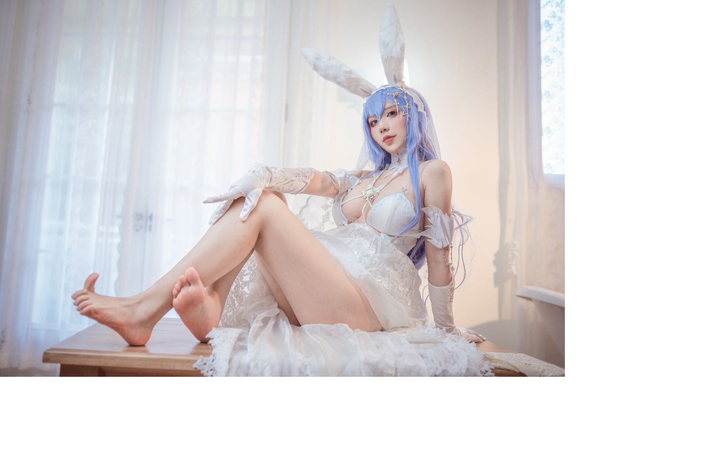 Jiu Qu Jean Garden Bride