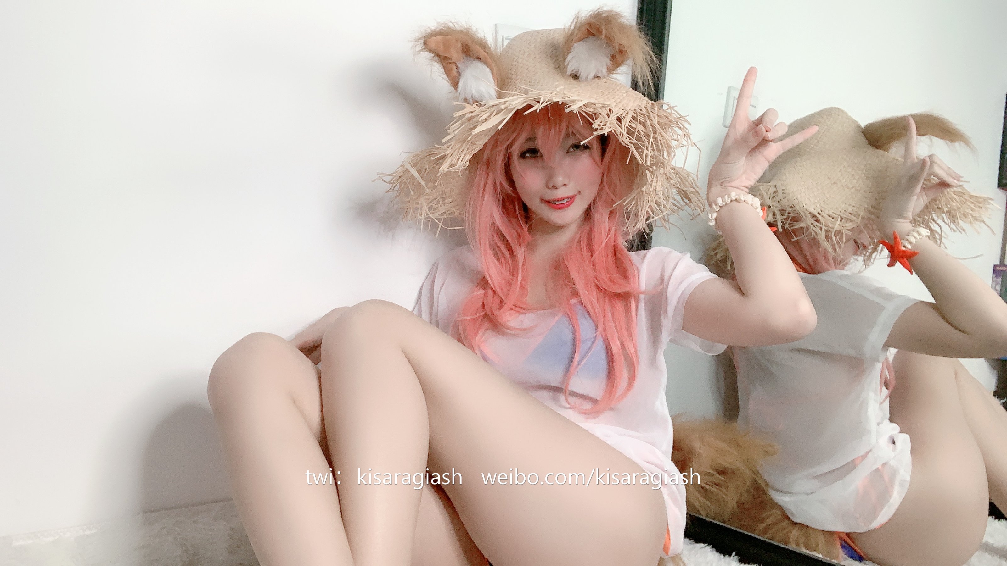 Kisaragi Hai - Tamamo-mae Swimsuit