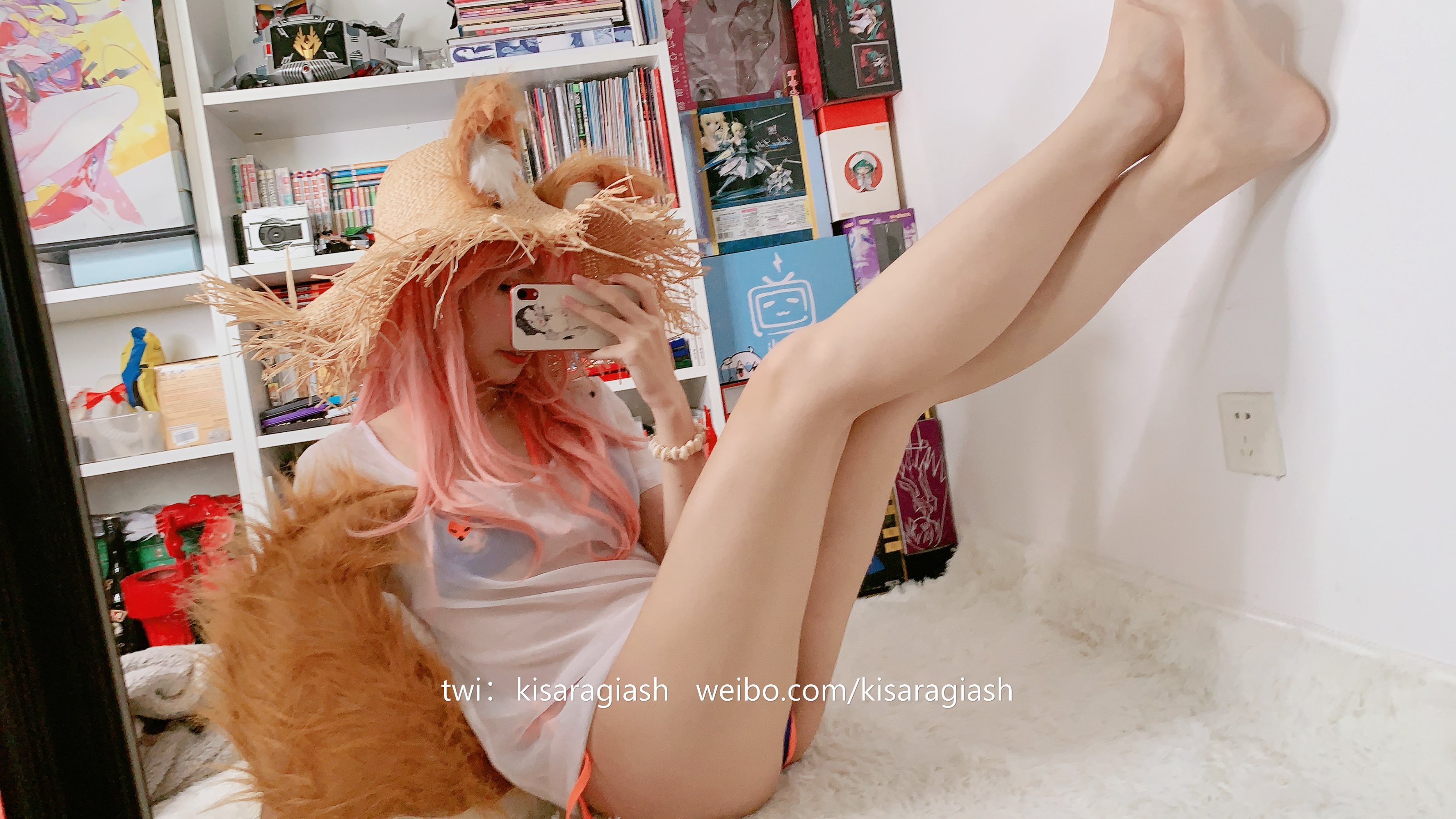 Kisaragi Hai - Tamamo-mae Swimsuit