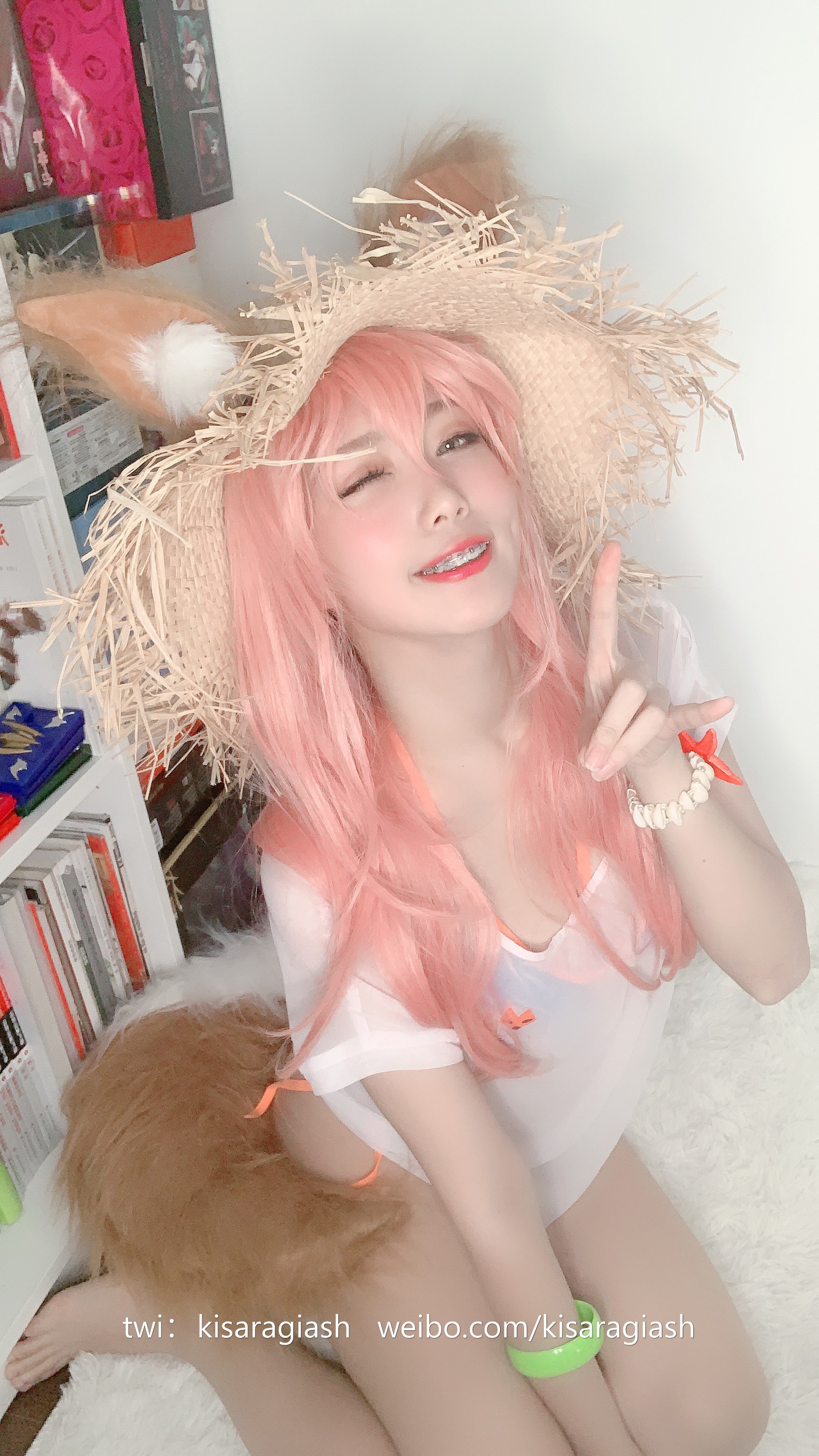คิซารากิ ไฮ-ทามาโมะ เม ชุดว่ายน้ำ