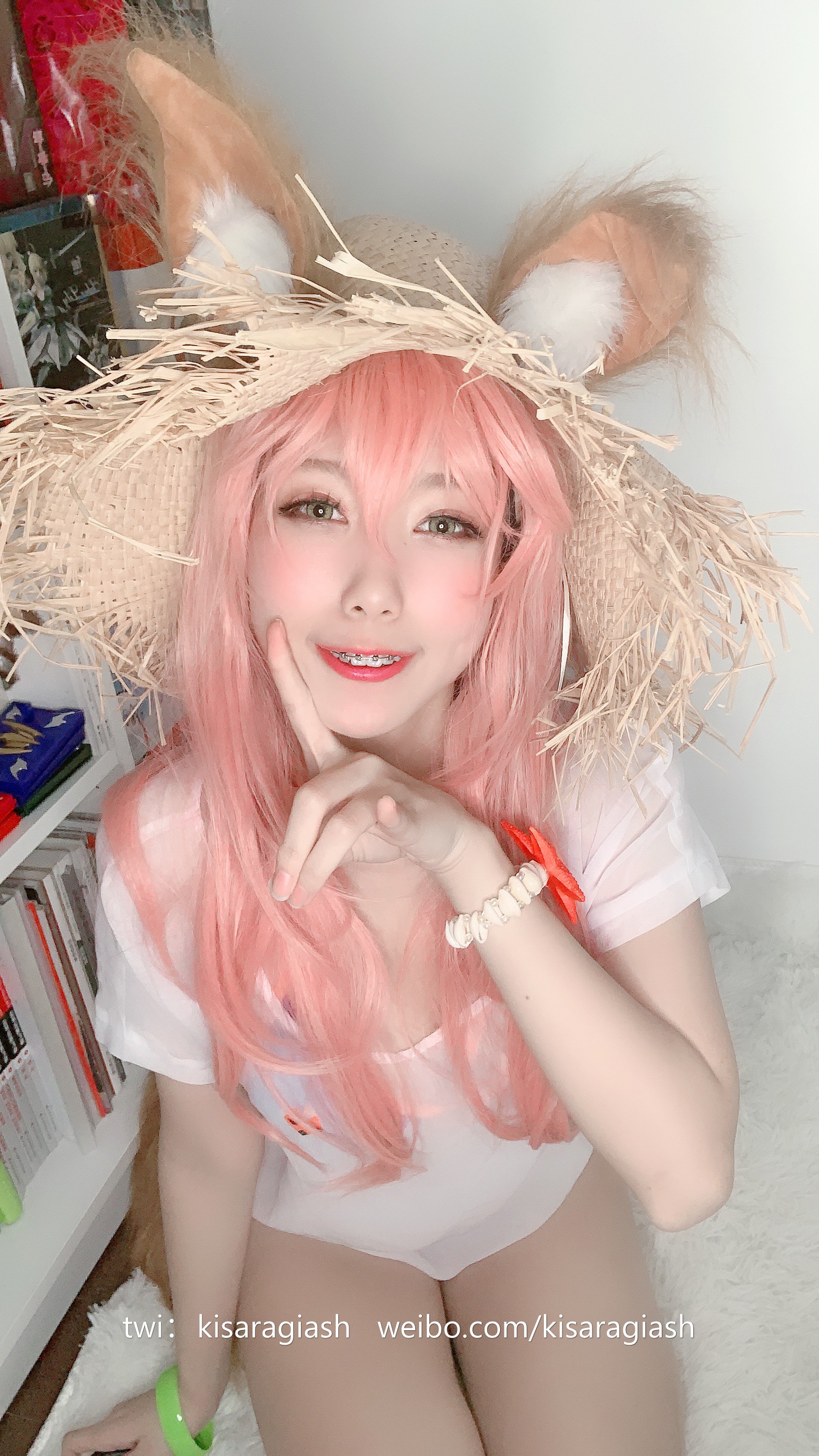 คิซารากิ ไฮ-ทามาโมะ เม ชุดว่ายน้ำ