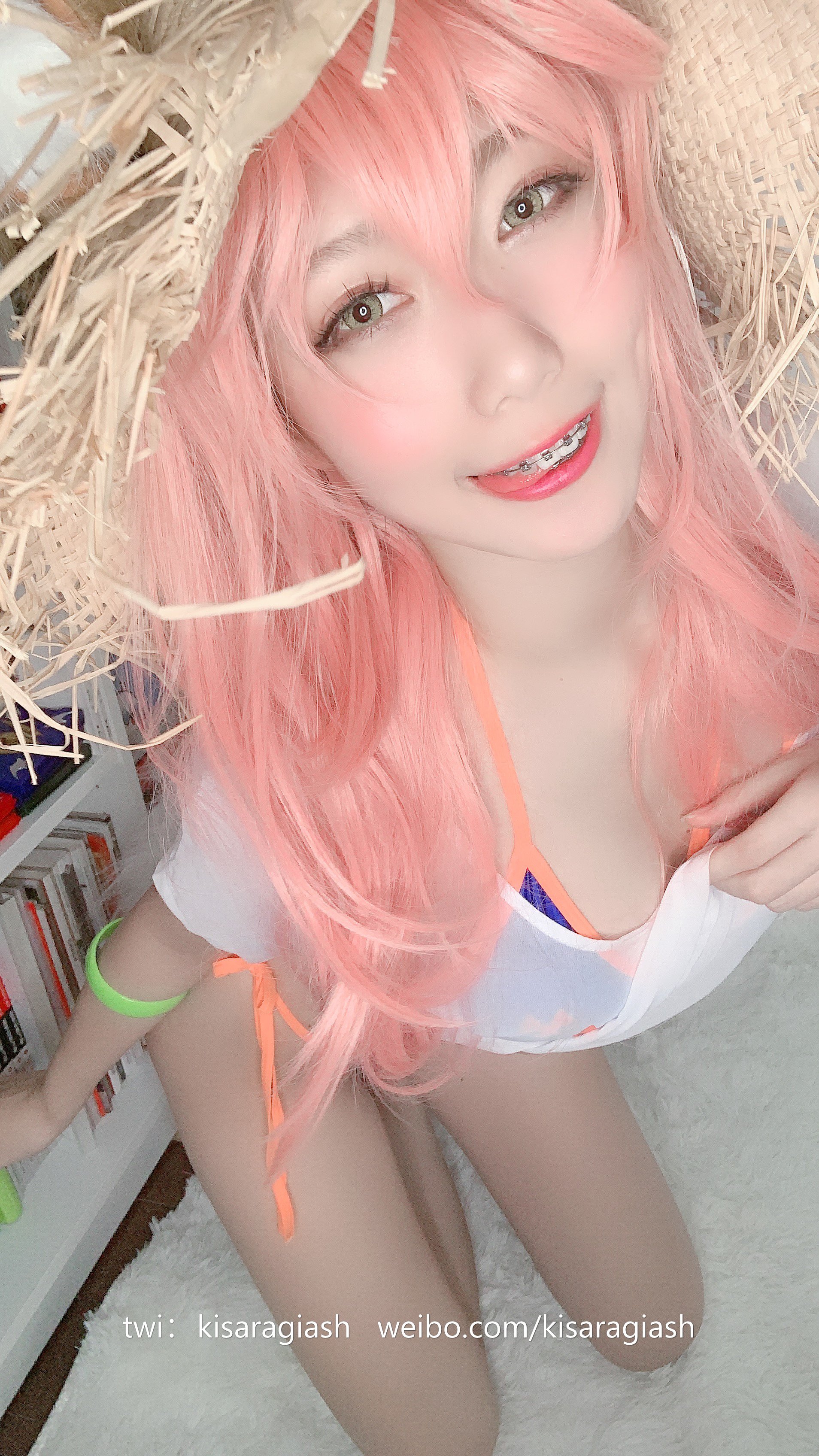 คิซารากิ ไฮ-ทามาโมะ เม ชุดว่ายน้ำ