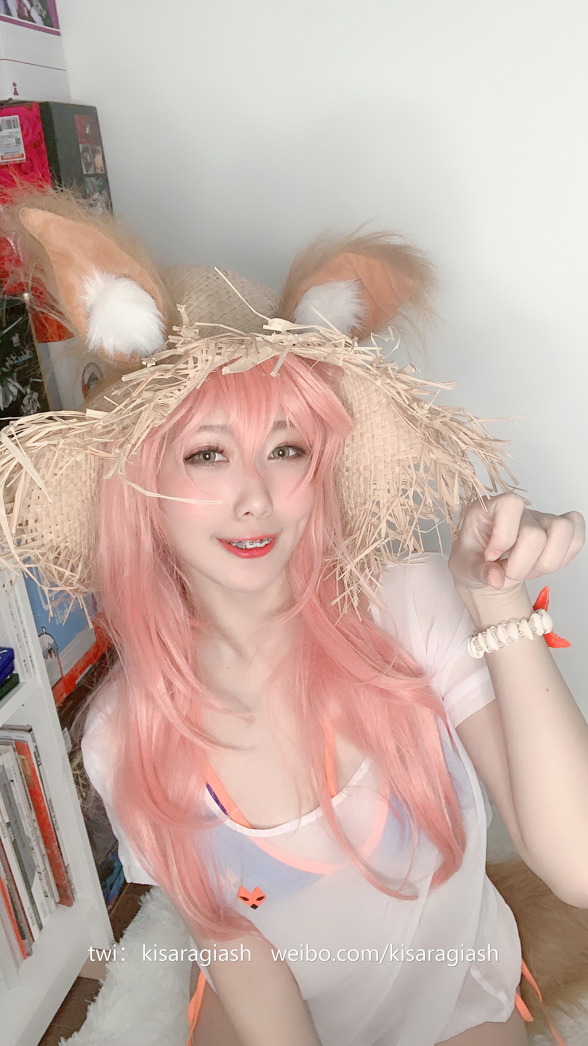 Kisaragi Hai - Tamamo-mae Swimsuit