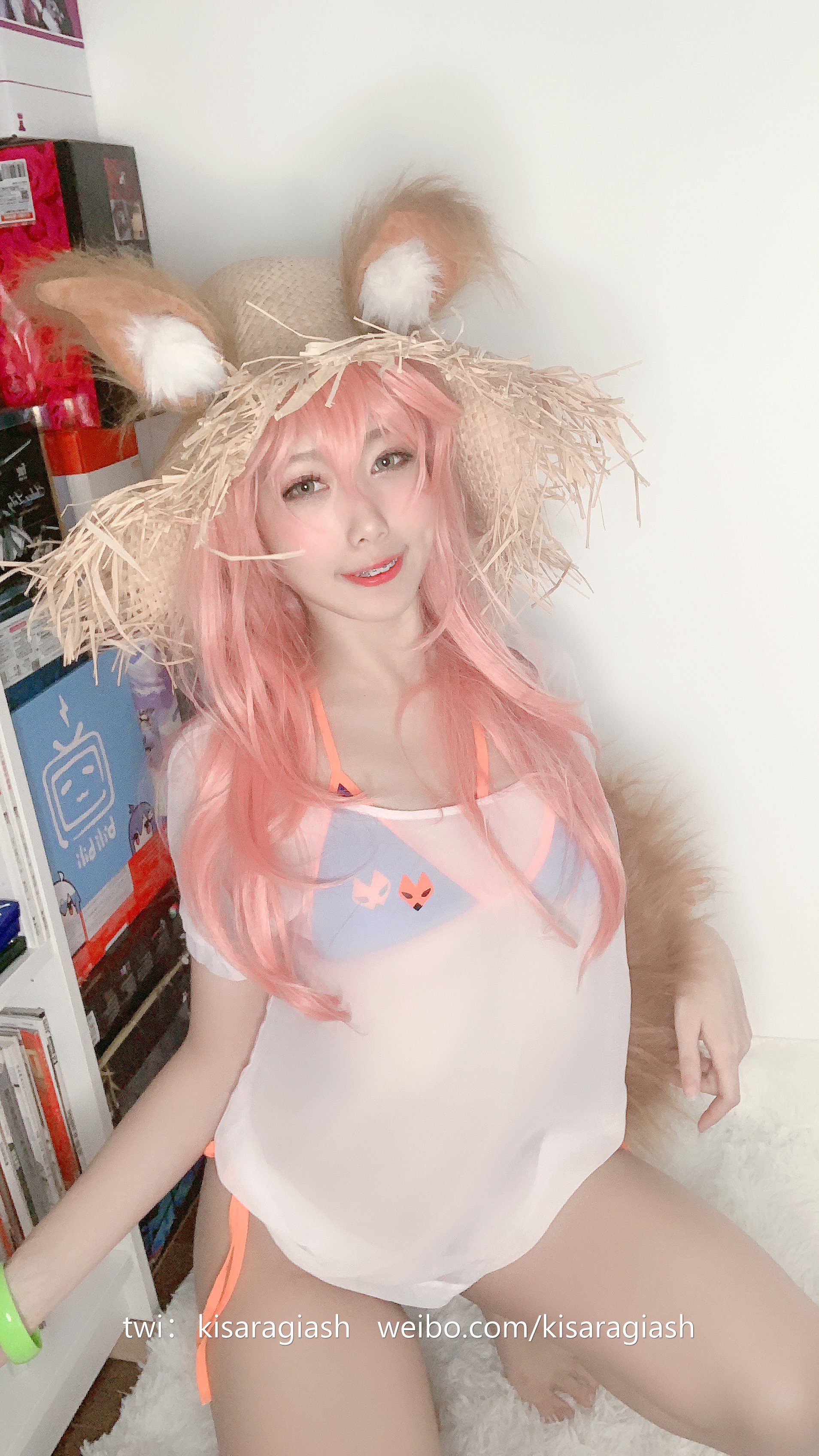 Kisaragi Hai - Tamamo-mae Swimsuit