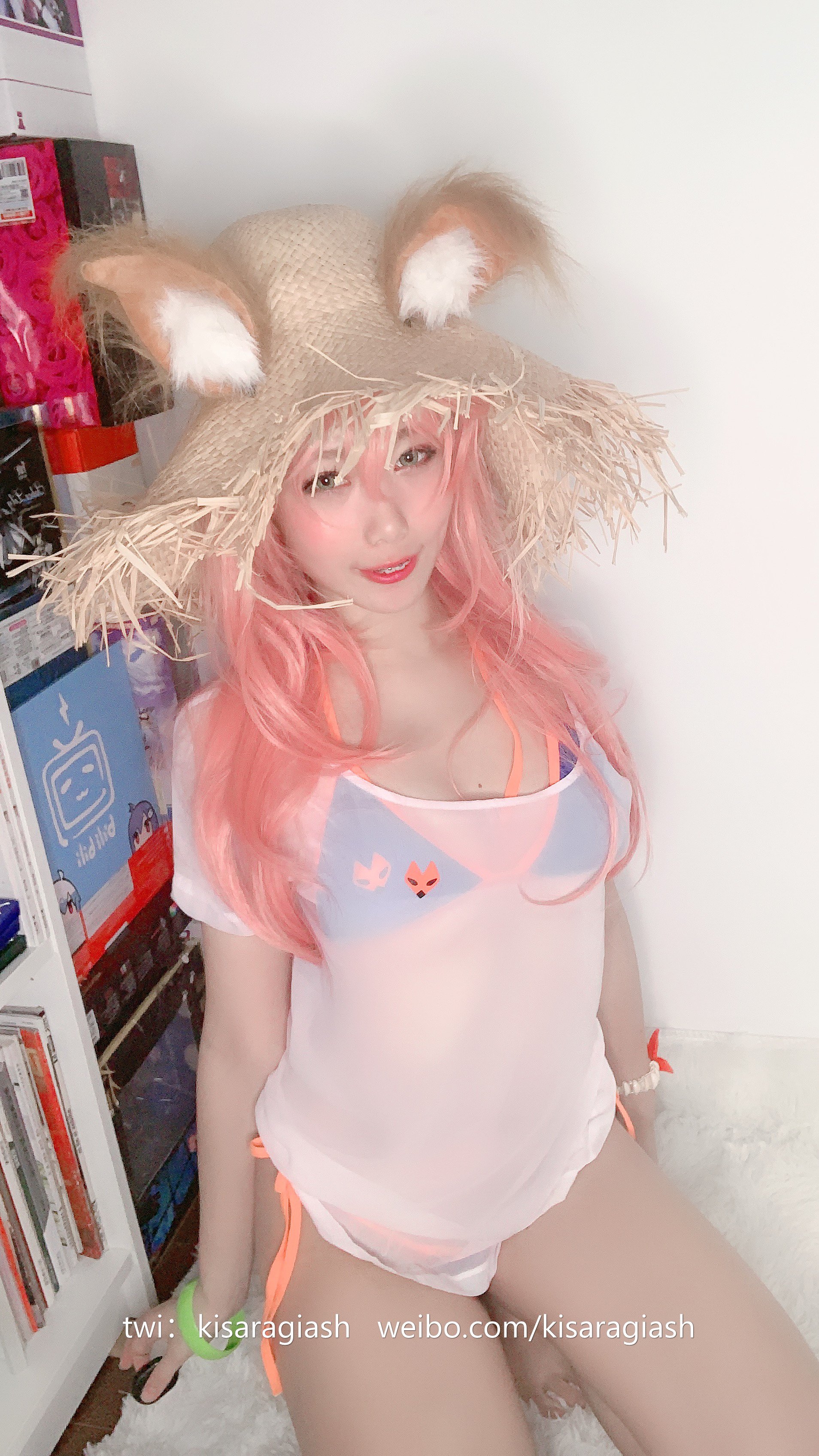 Kisaragi Hai - Tamamo-mae Swimsuit
