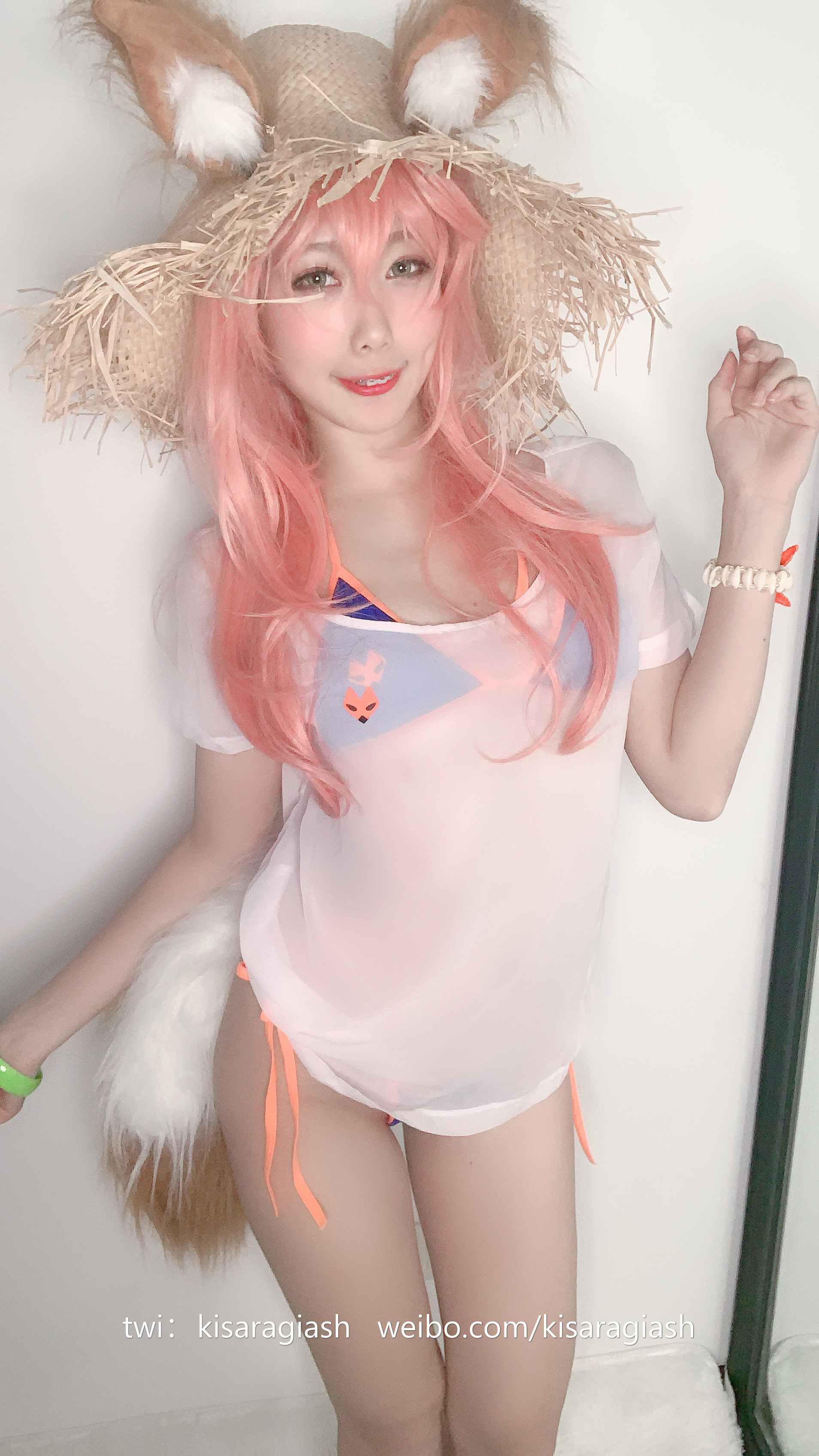 Kisaragi Hai - Tamamo-mae Swimsuit