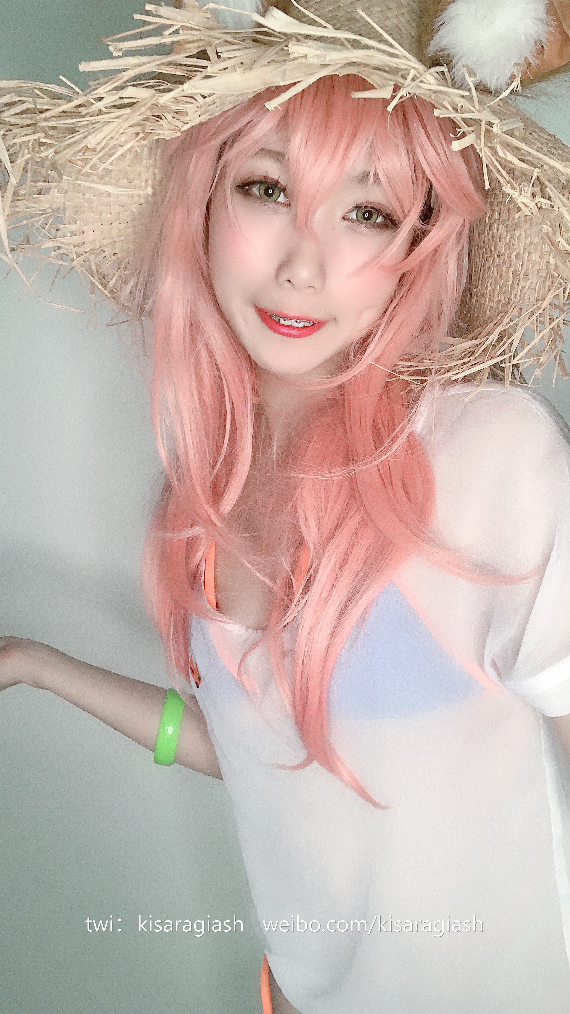 Kisaragi Hai - Tamamo-mae Swimsuit