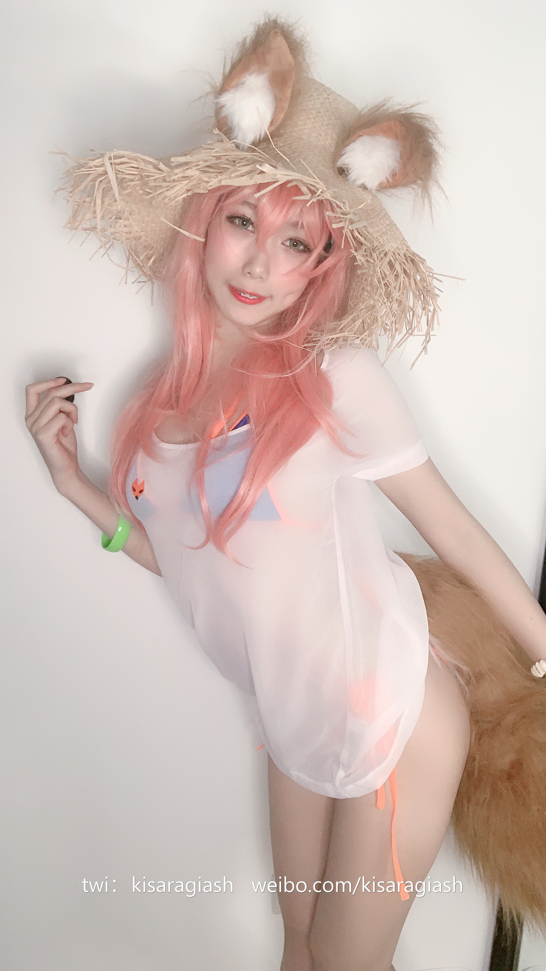 Kisaragi Hai - Tamamo-mae Swimsuit