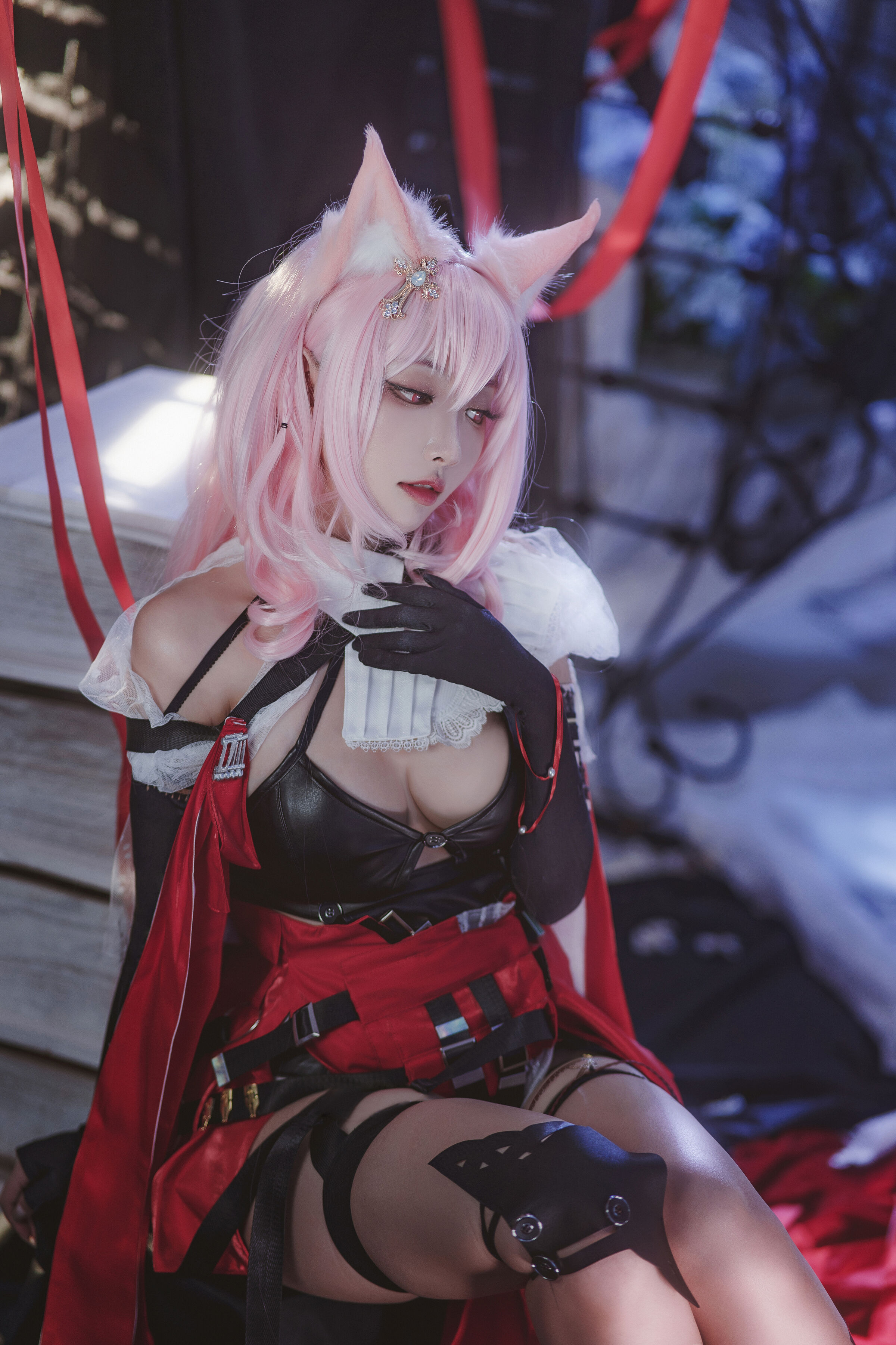 Miyamoto Sakura - Arknights Hongxue
