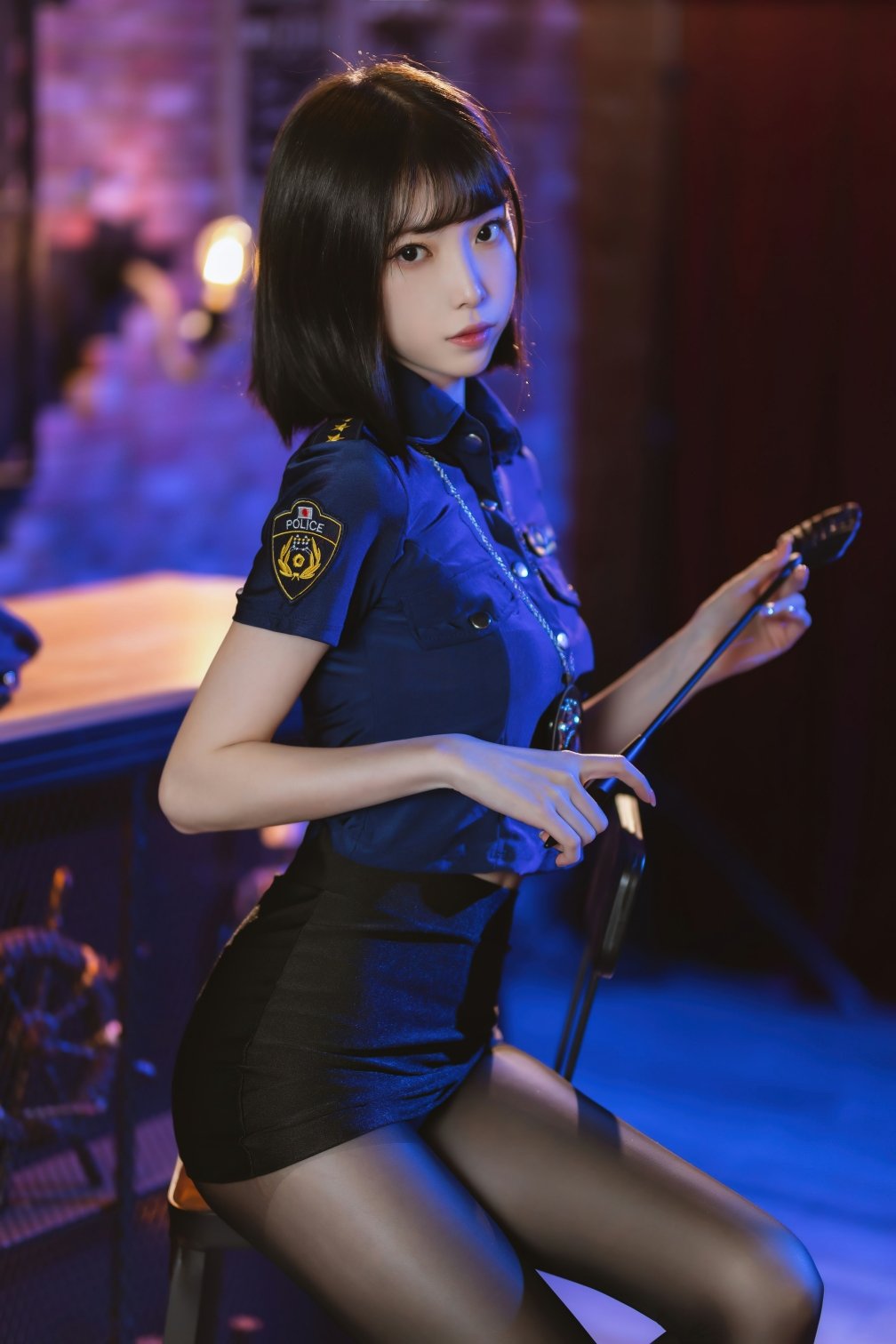 Xu Lan LAN NO.022 Black Silk Girl J
