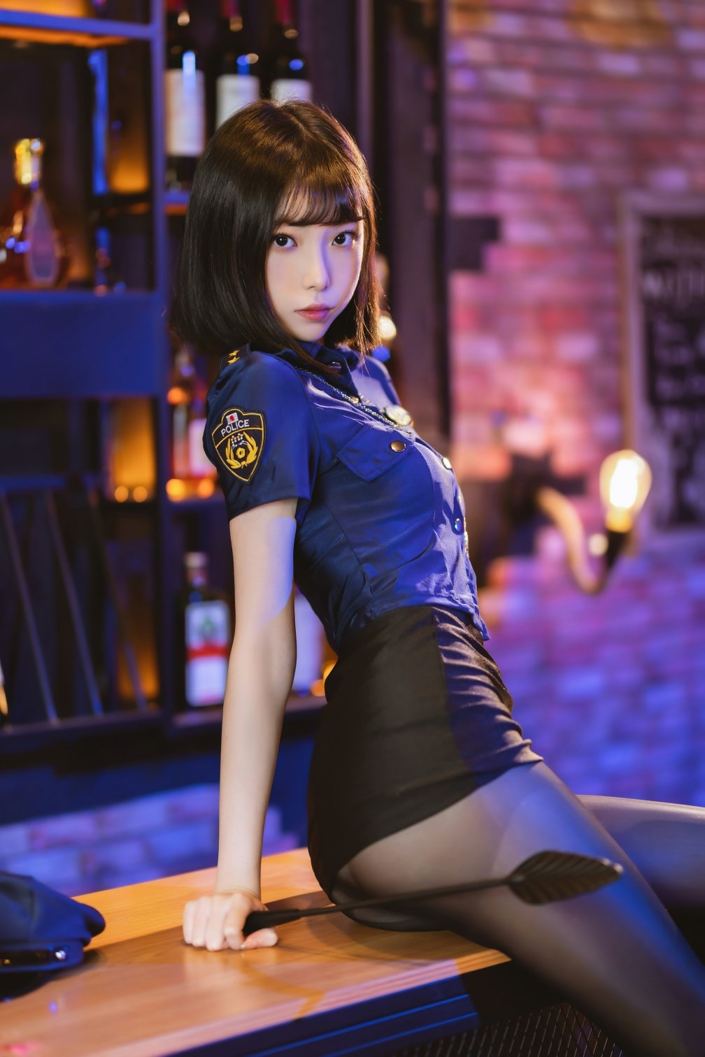 Xu Lan LAN NO.022 Black Silk Girl J