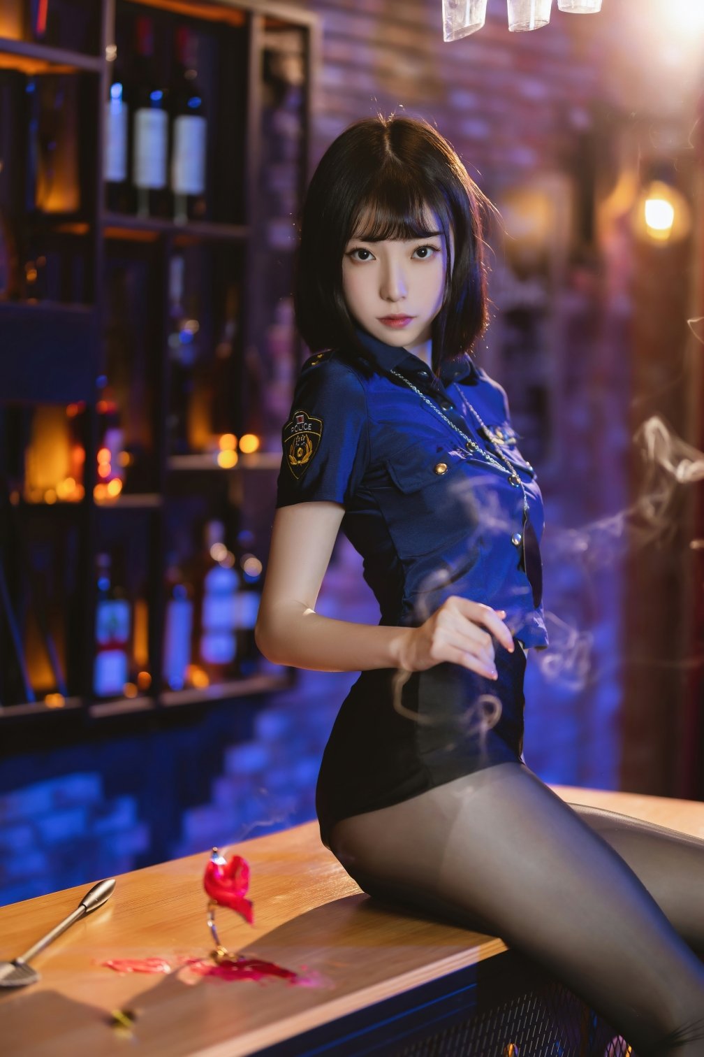 Xu Lan LAN NO.022 Black Silk Girl J