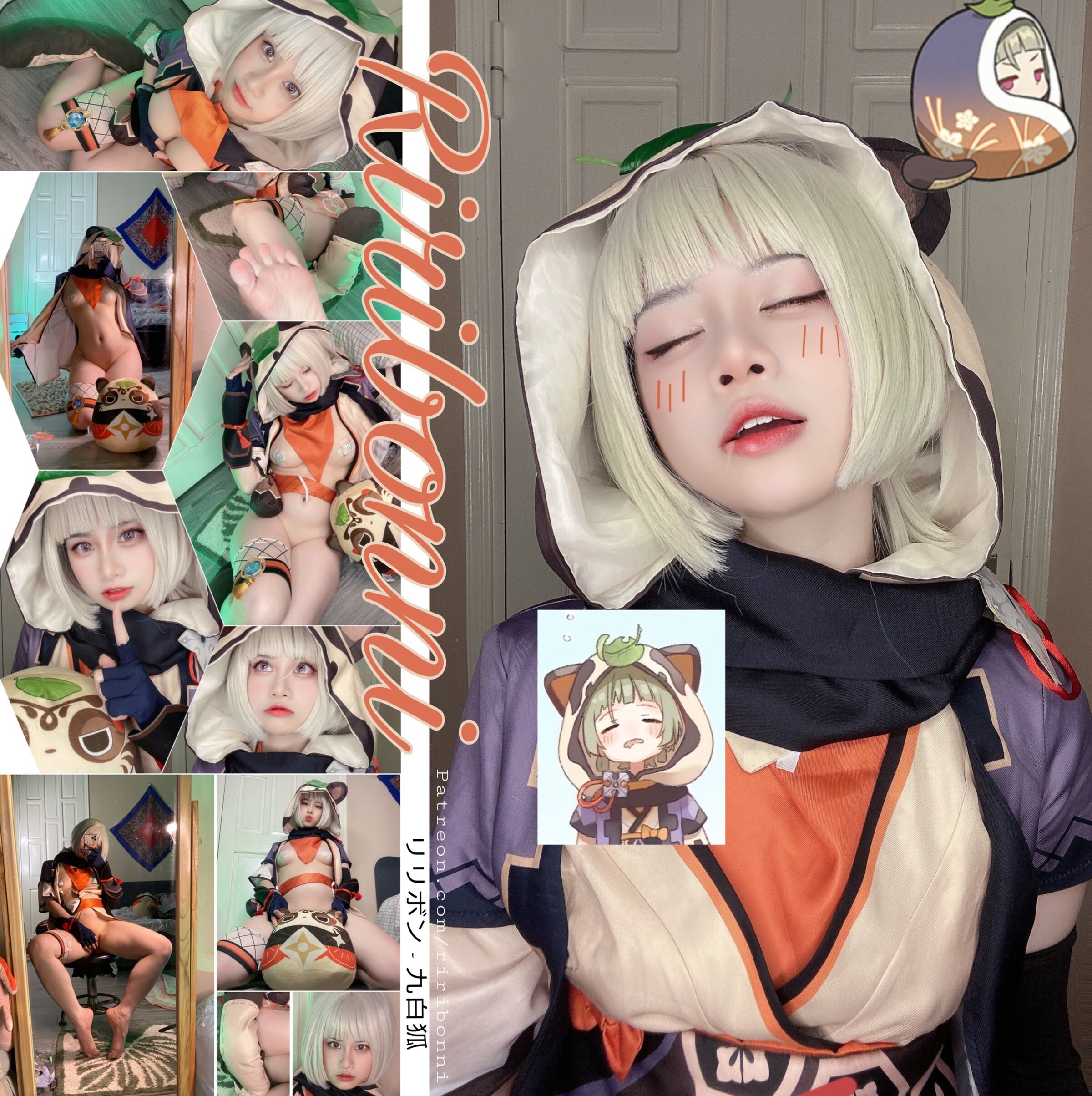 Genshin Impact - Cosplay Sayu ninja nhỏ Riribonni