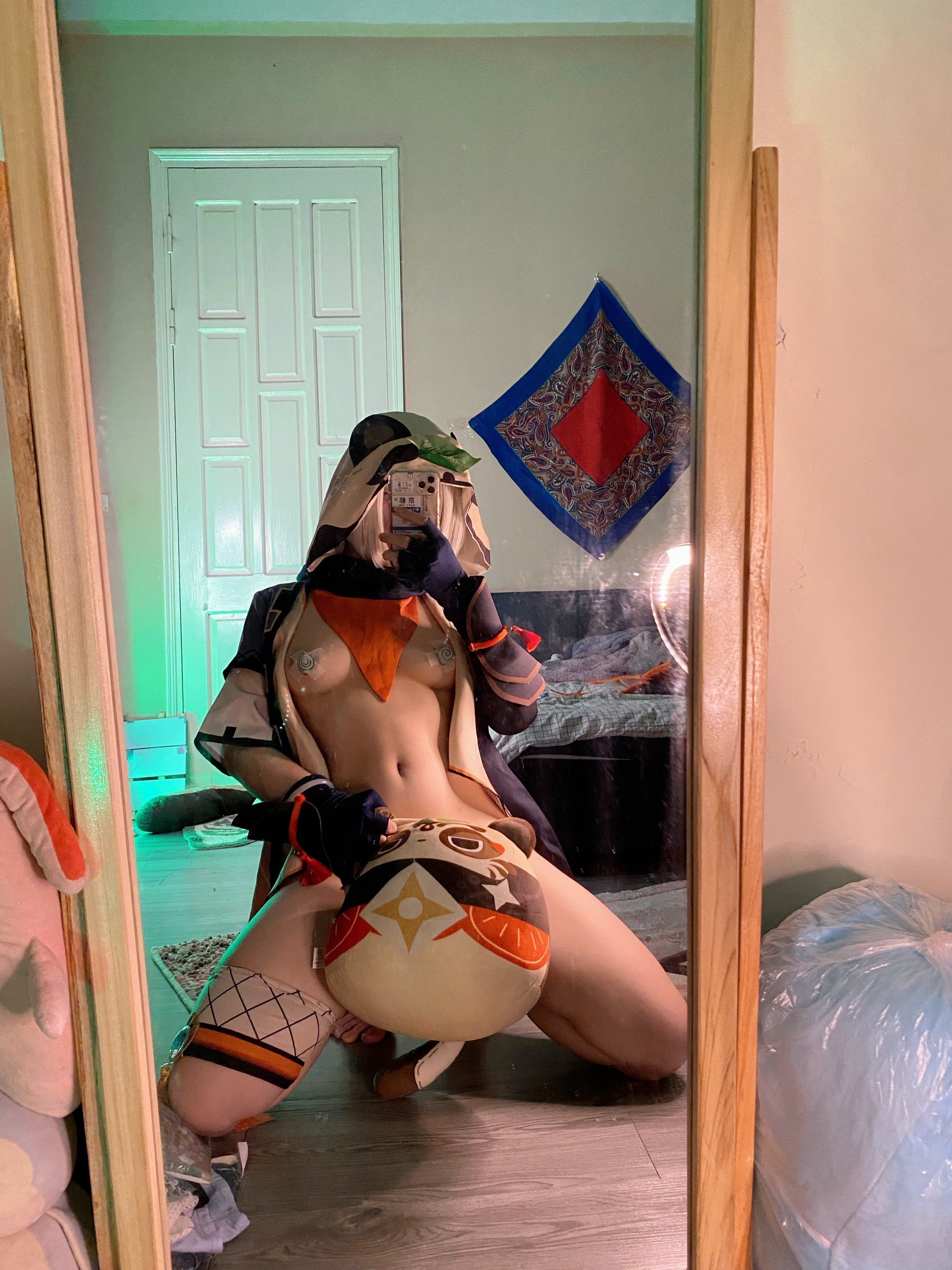 Genshin Impact - Cosplay Sayu ninja nhỏ Riribonni