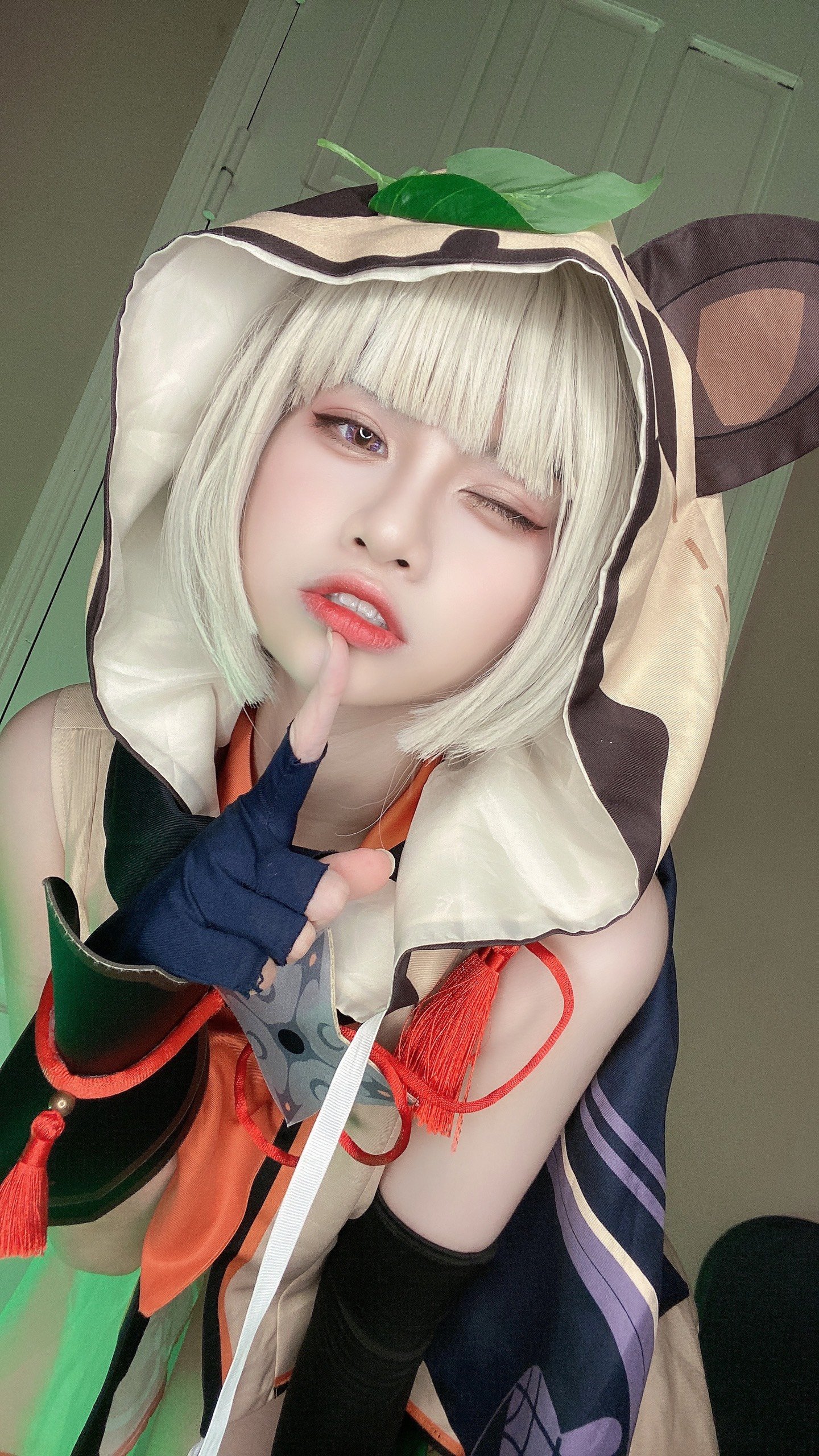 Genshin Impact - Cosplay Sayu ninja nhỏ Riribonni
