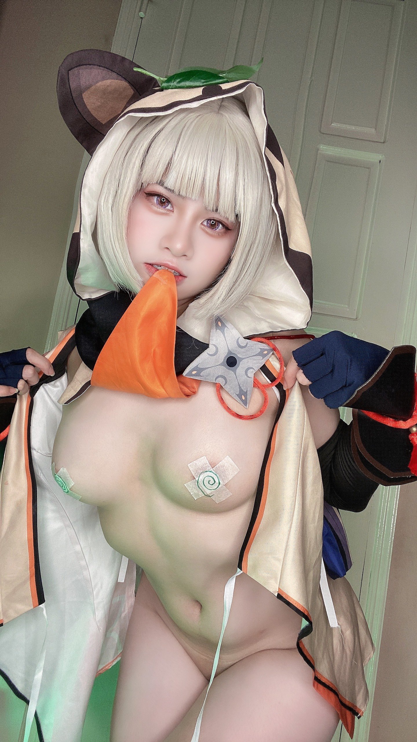Genshin Impact - Cosplay Sayu ninja nhỏ Riribonni