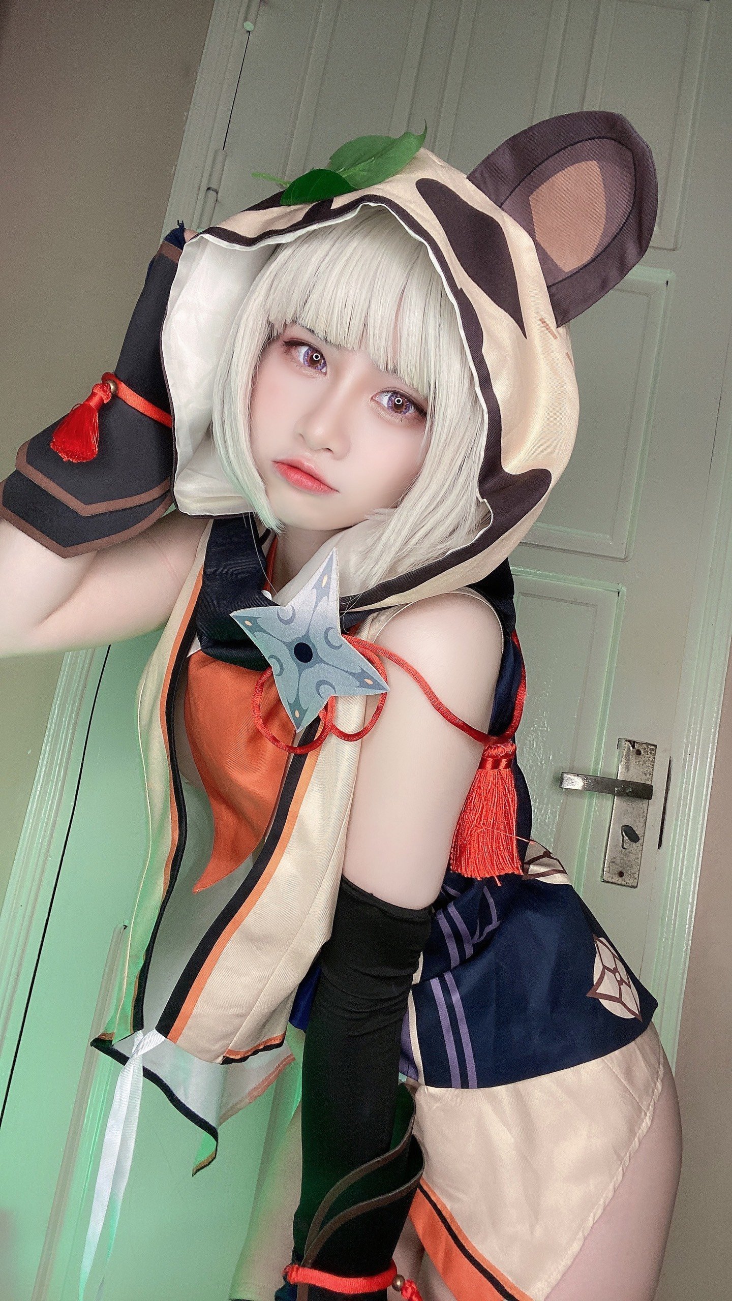 Genshin Impact - Cosplay Sayu ninja nhỏ Riribonni