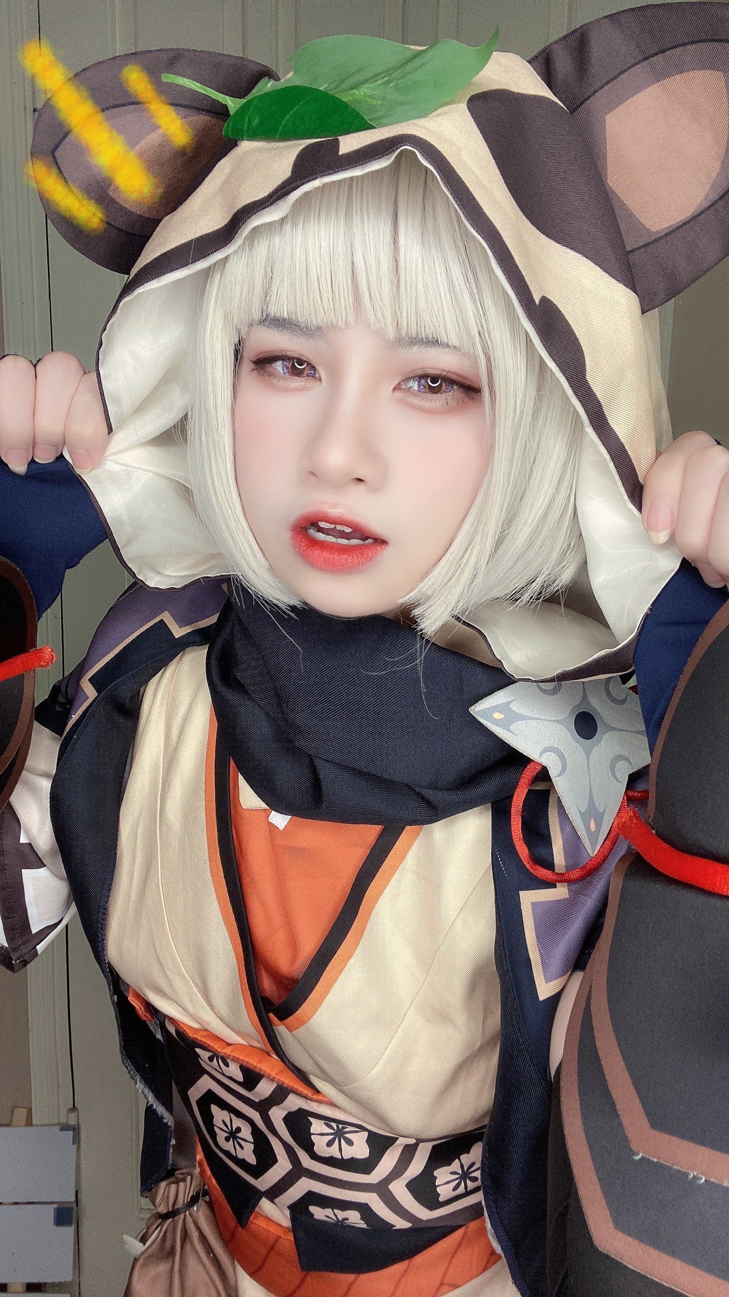 Genshin Impact - Cosplay Sayu ninja nhỏ Riribonni