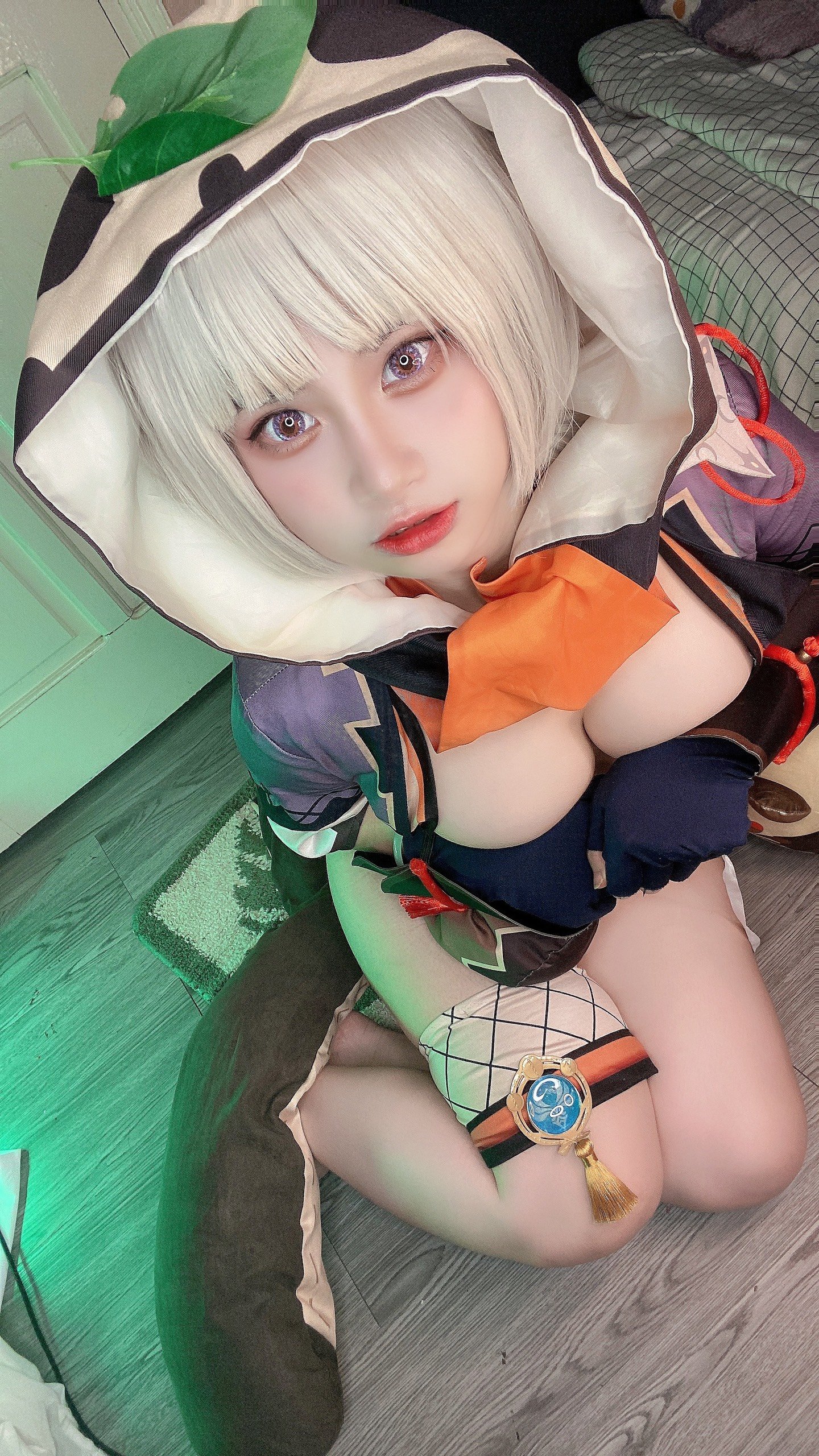 Genshin Impact - Cosplay Sayu ninja nhỏ Riribonni