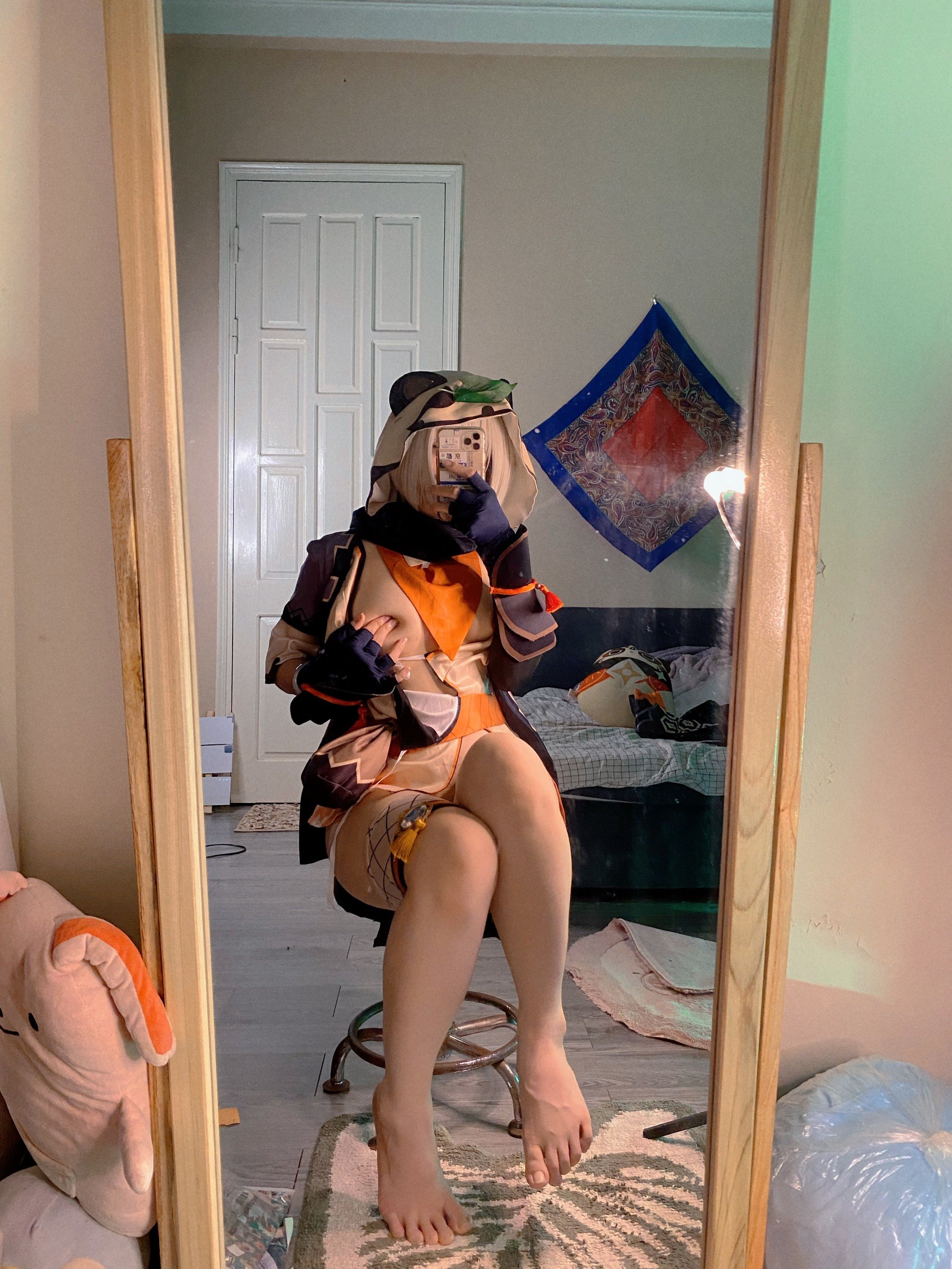 Genshin Impact - Cosplay Sayu ninja nhỏ Riribonni