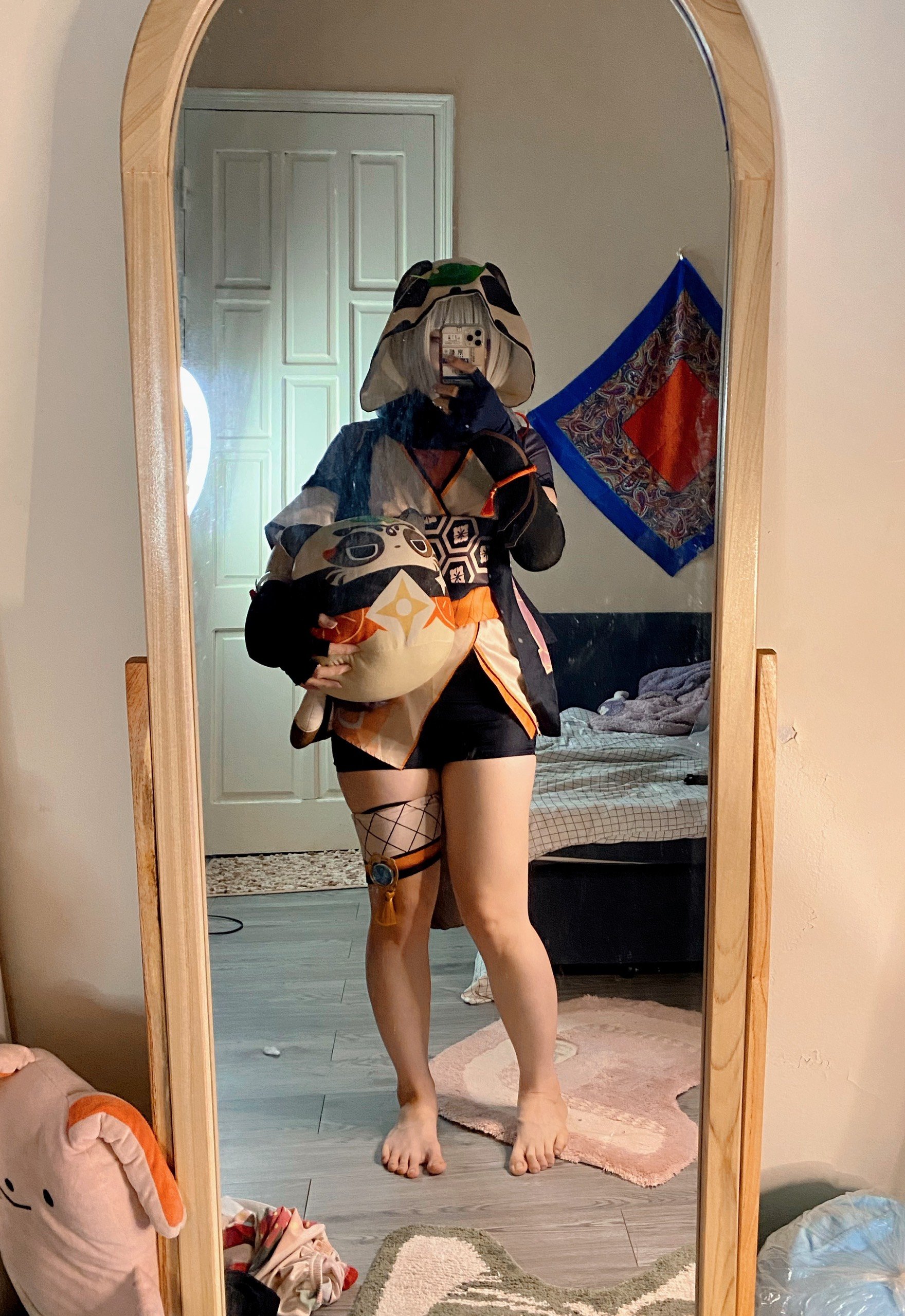 Genshin Impact: A Little Ninja Sayu Cosplay by Riribonni