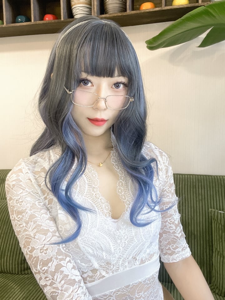 머니랭랭——백 레이스 긴 치마