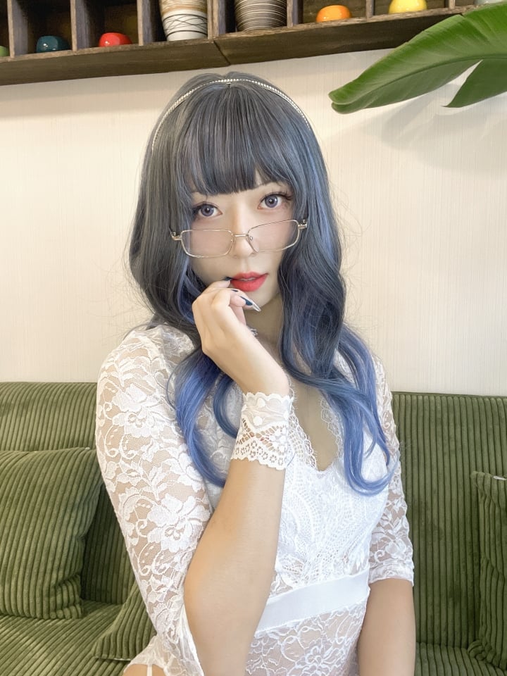 머니랭랭——백 레이스 긴 치마