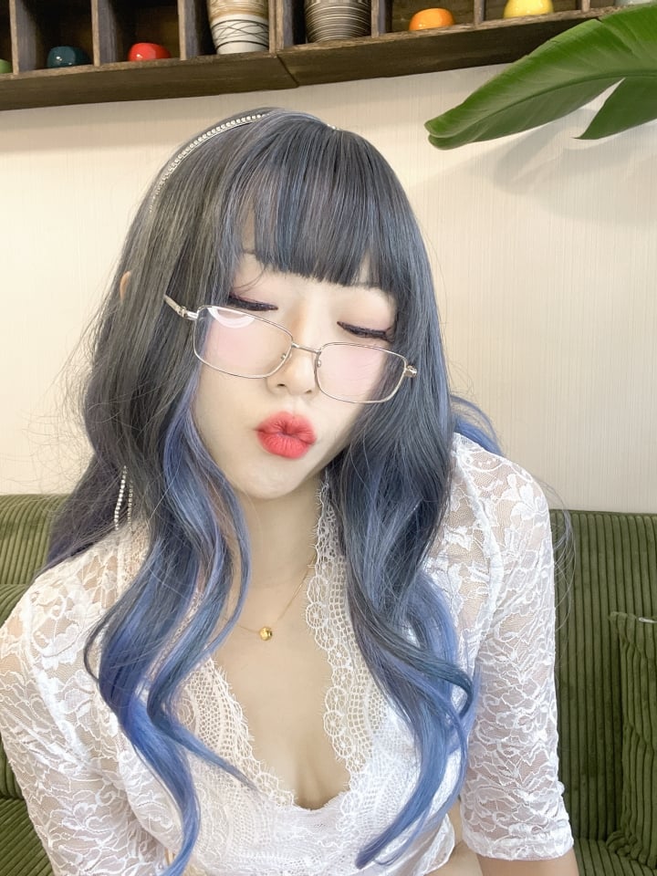 머니랭랭——백 레이스 긴 치마