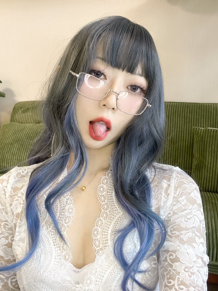 머니랭랭——백 레이스 긴 치마