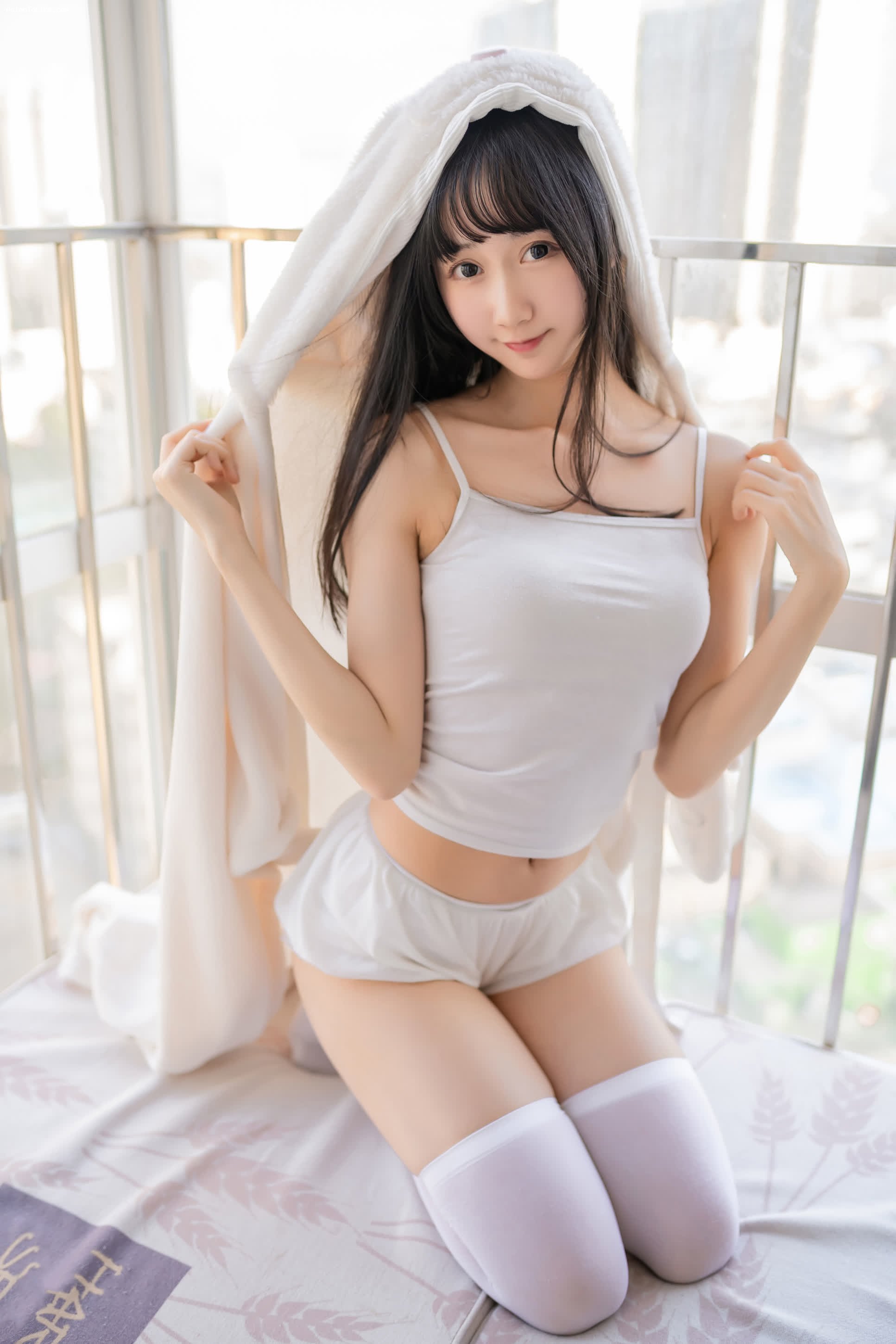 xo854_무미안미안OwO NO.028 목욕 타월 토끼