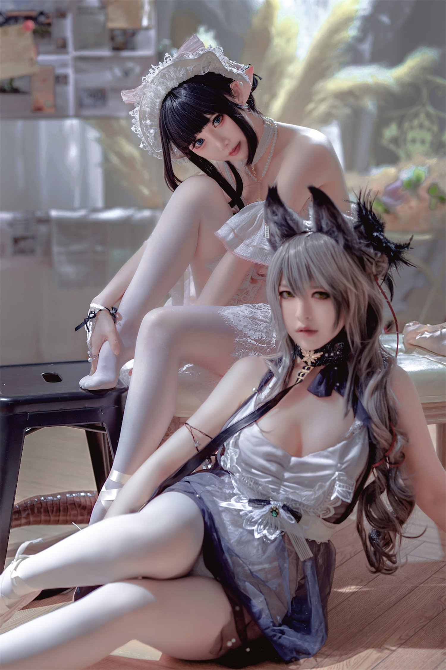 面饼仙儿 – NO.118 &半半子 Arknights 黑x森蚺バレエ
