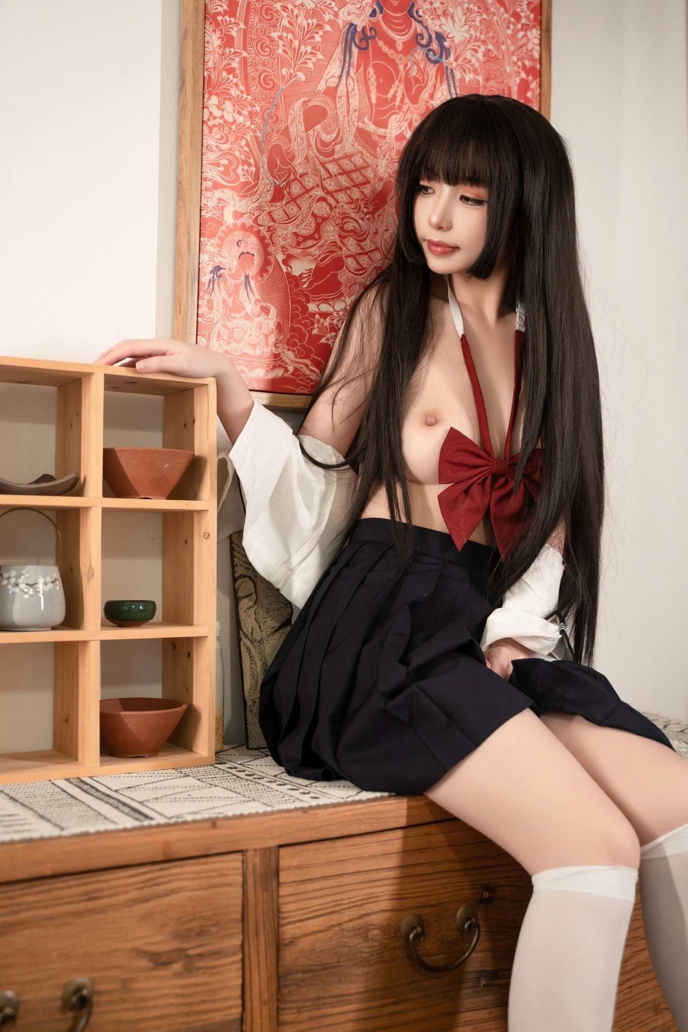 爆机少女喵小吉 - 日常写真-放课后