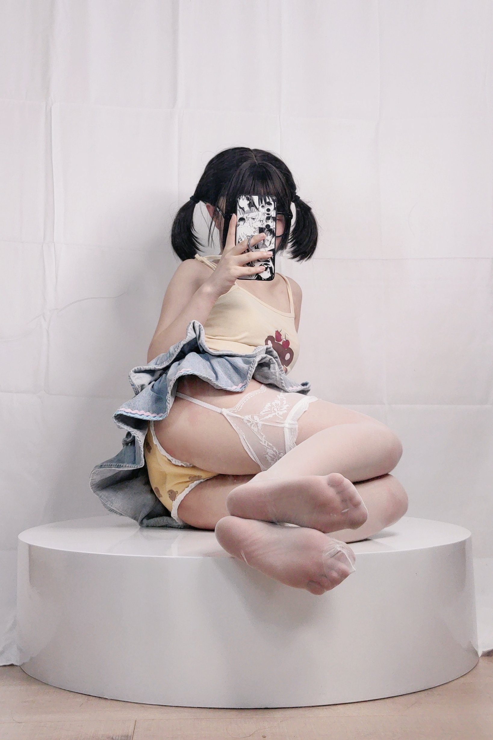 神沢永莉No.004绫蛋糕裙吊带袜写真 22P