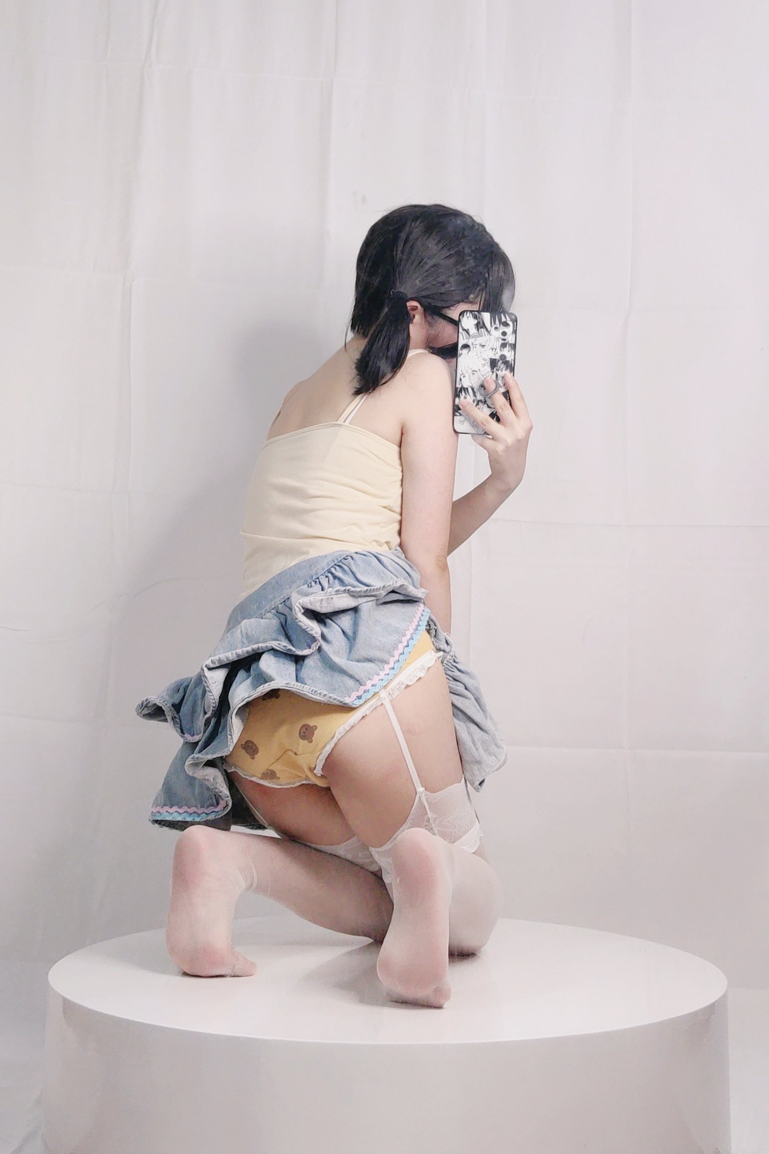 神沢永莉No.004绫蛋糕裙吊带袜写真 22P