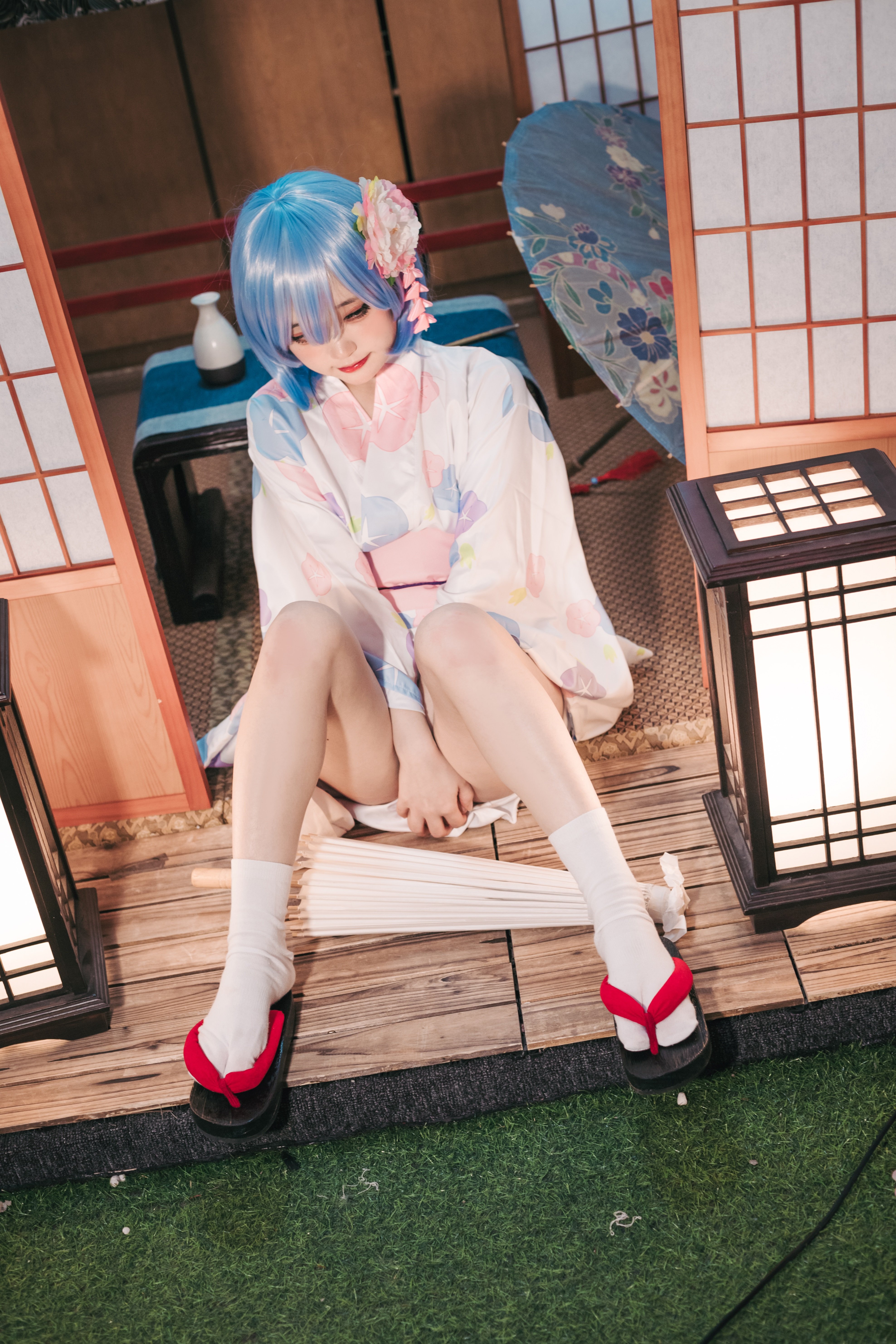 神沢永莉No.010蕾姆和风写真 47P