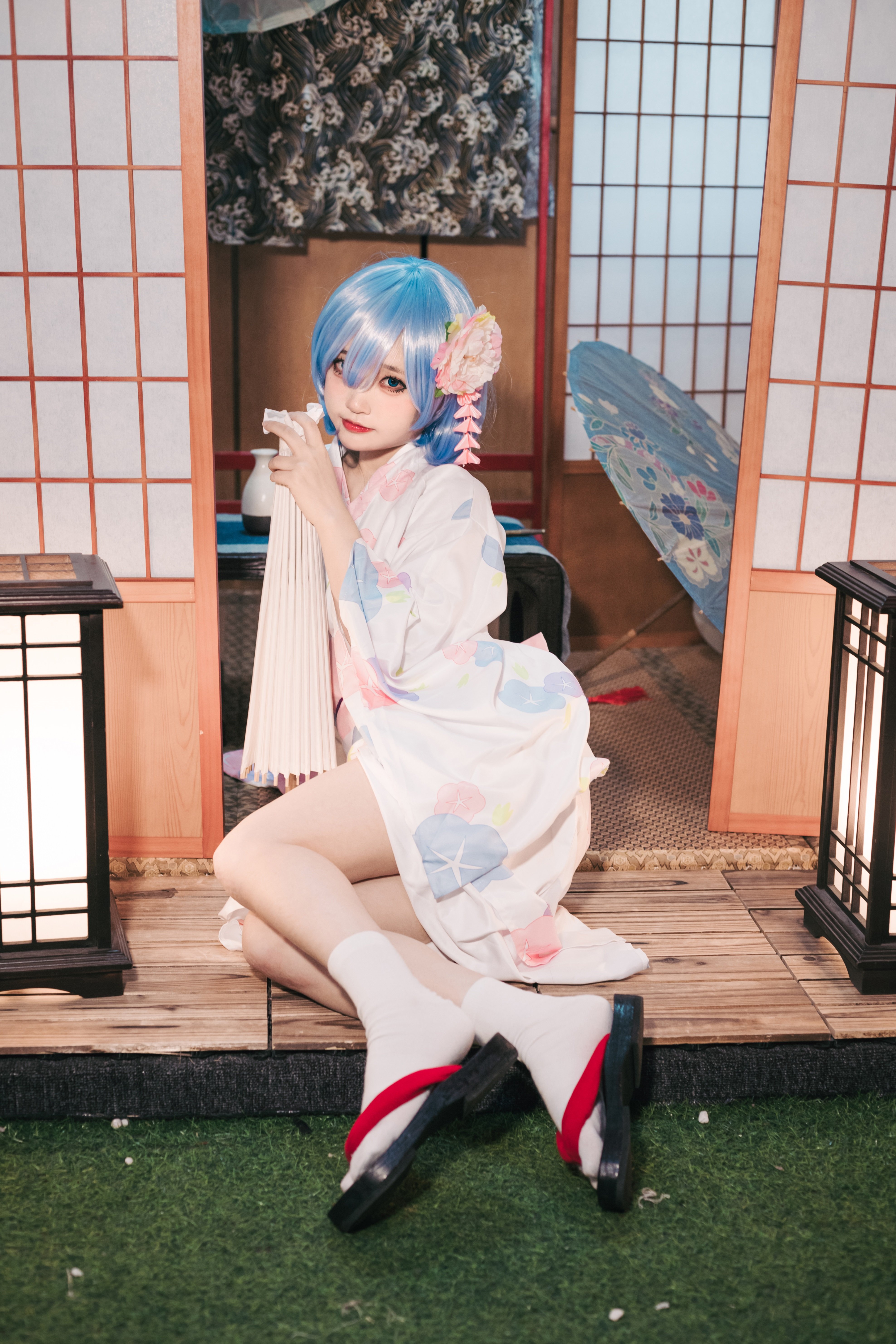神沢永莉No.010蕾姆和风写真 47P
